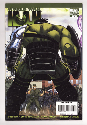 World War Hulk 3 High Grade (2007) Jr Variant