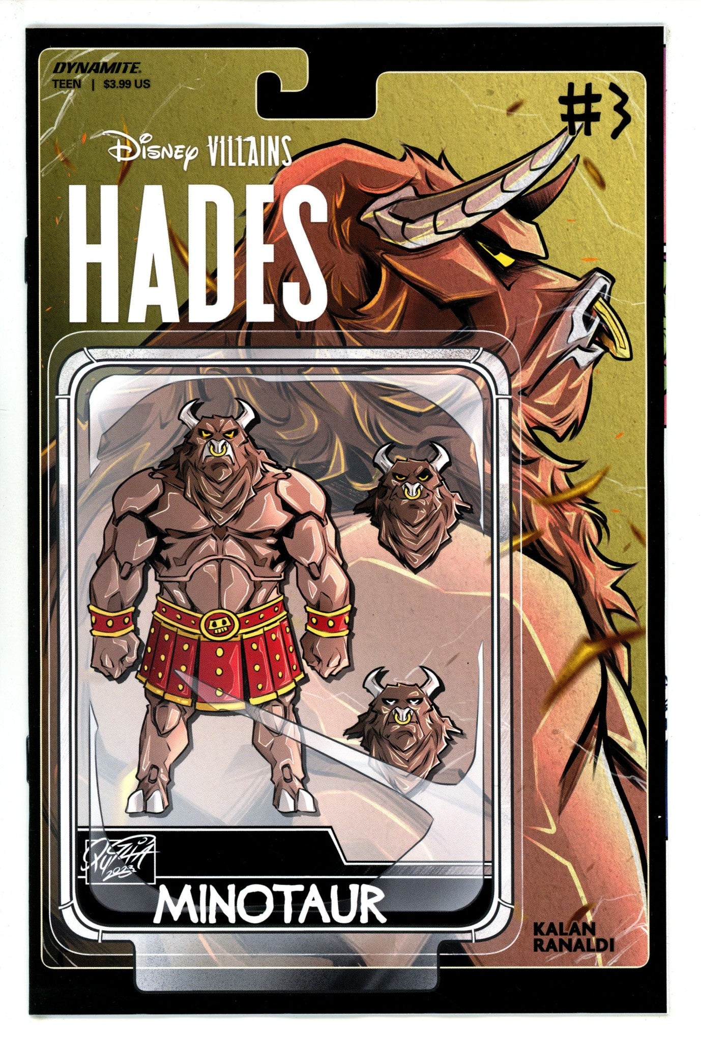 Disney Villains Hades 3 Action Figure Variant (2023)