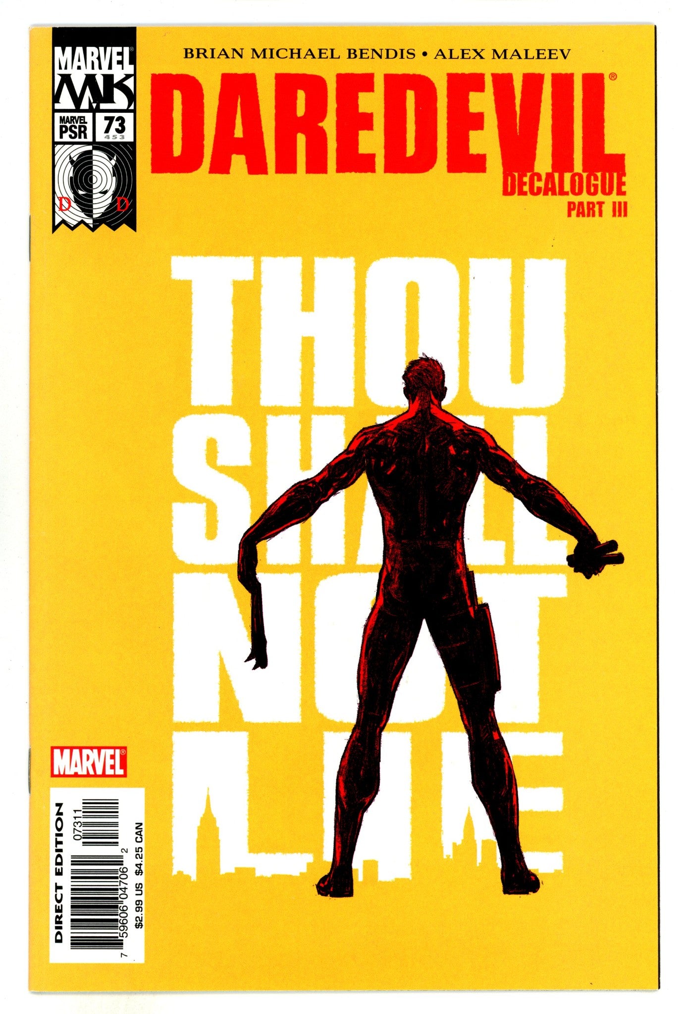 Daredevil Vol 2 73 (453) High Grade (2005) 