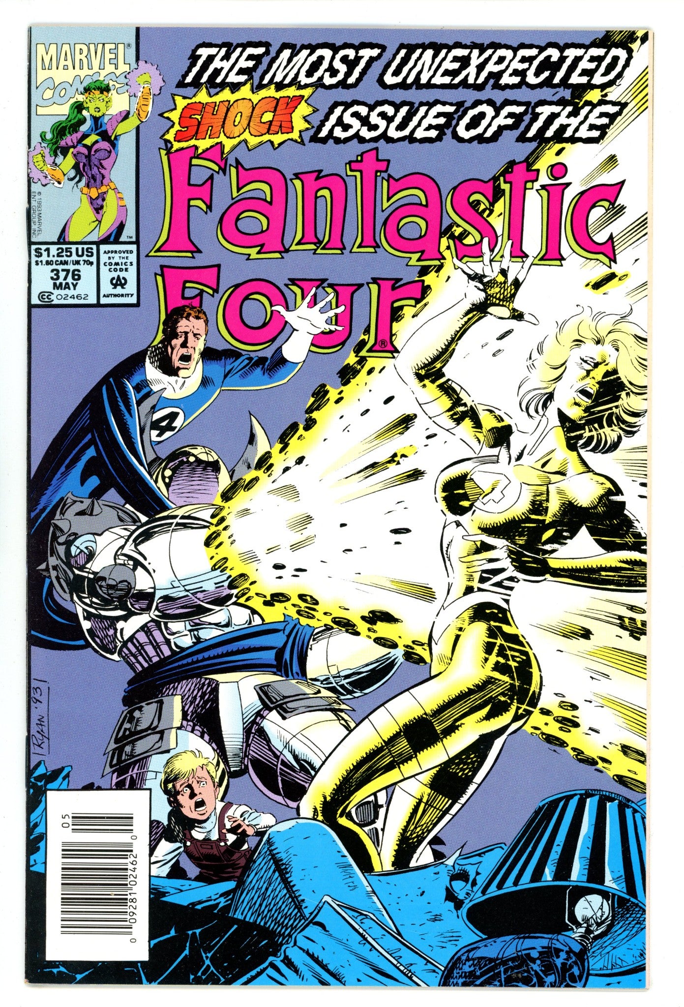 Fantastic Four Vol 1 376 High Grade (1993) Newsstand 