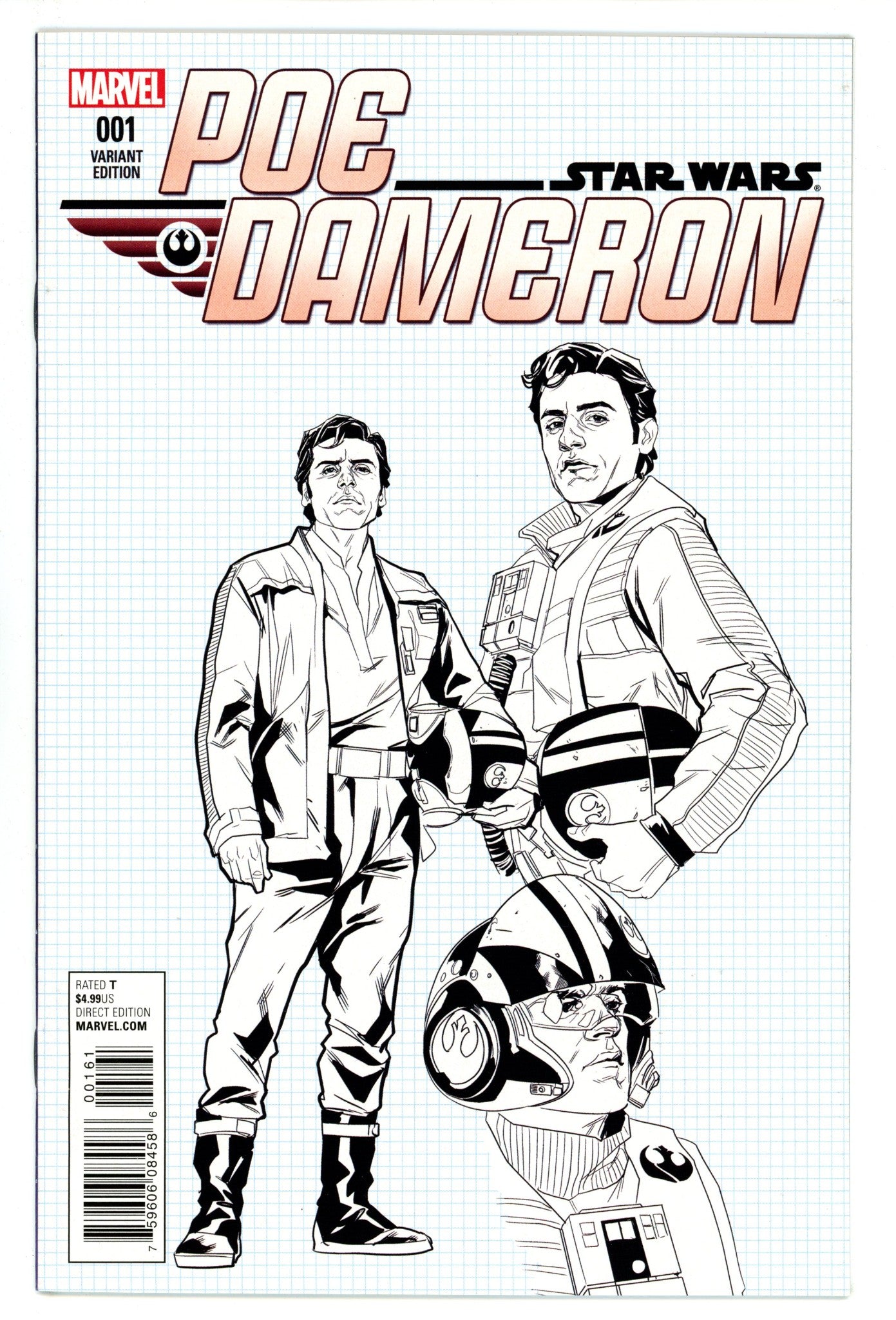 Poe Dameron 1 High Grade (2016) Noto Design Incentive Variant 