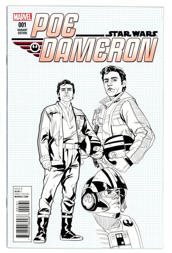 Poe Dameron 1 High Grade (2016) Noto Design Incentive Variant