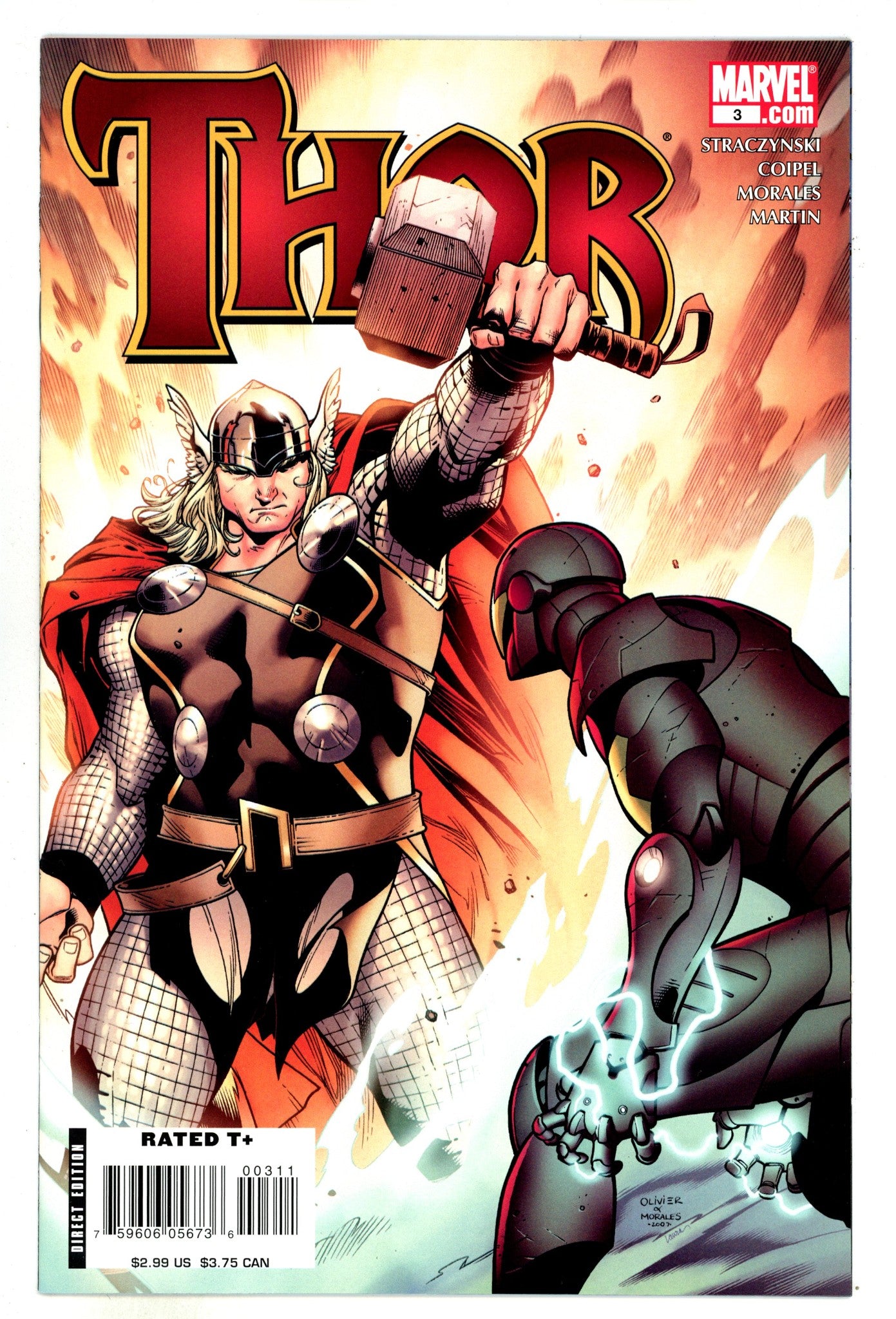 Thor Vol 3 3 High Grade (2007) 