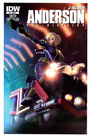 Judge Dredd: Anderson, Psi-Division 2 VF (8.0) (2014) Kuvshinov Incentive Variant