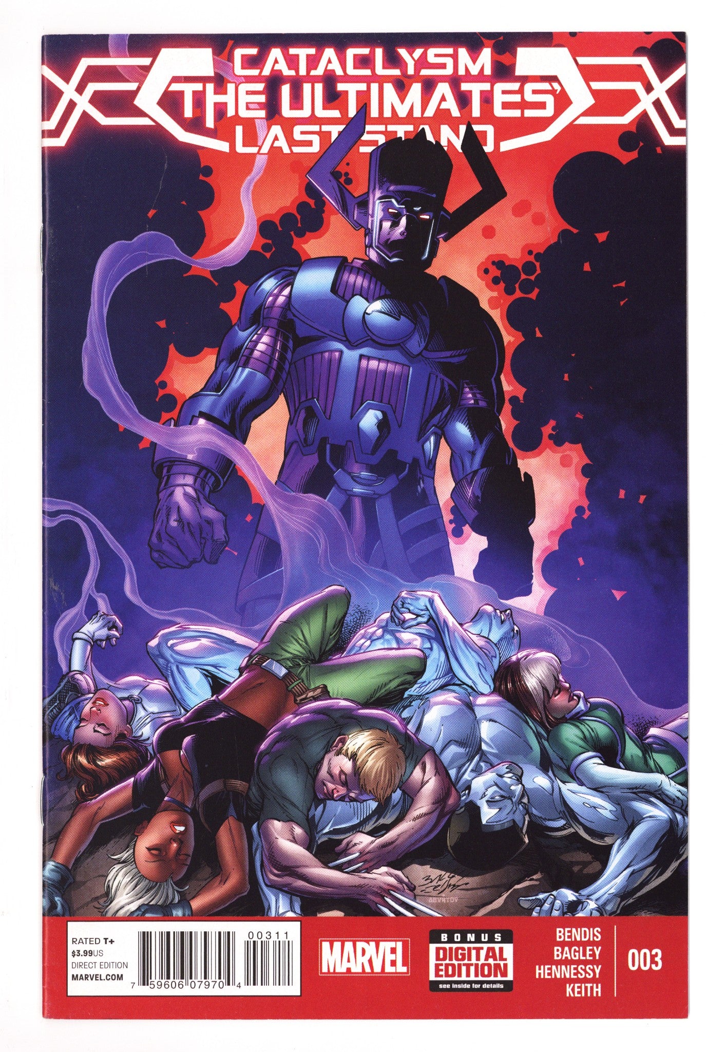Cataclysm: The Ultimates' Last Stand Vol 2 3 High Grade (2014) 