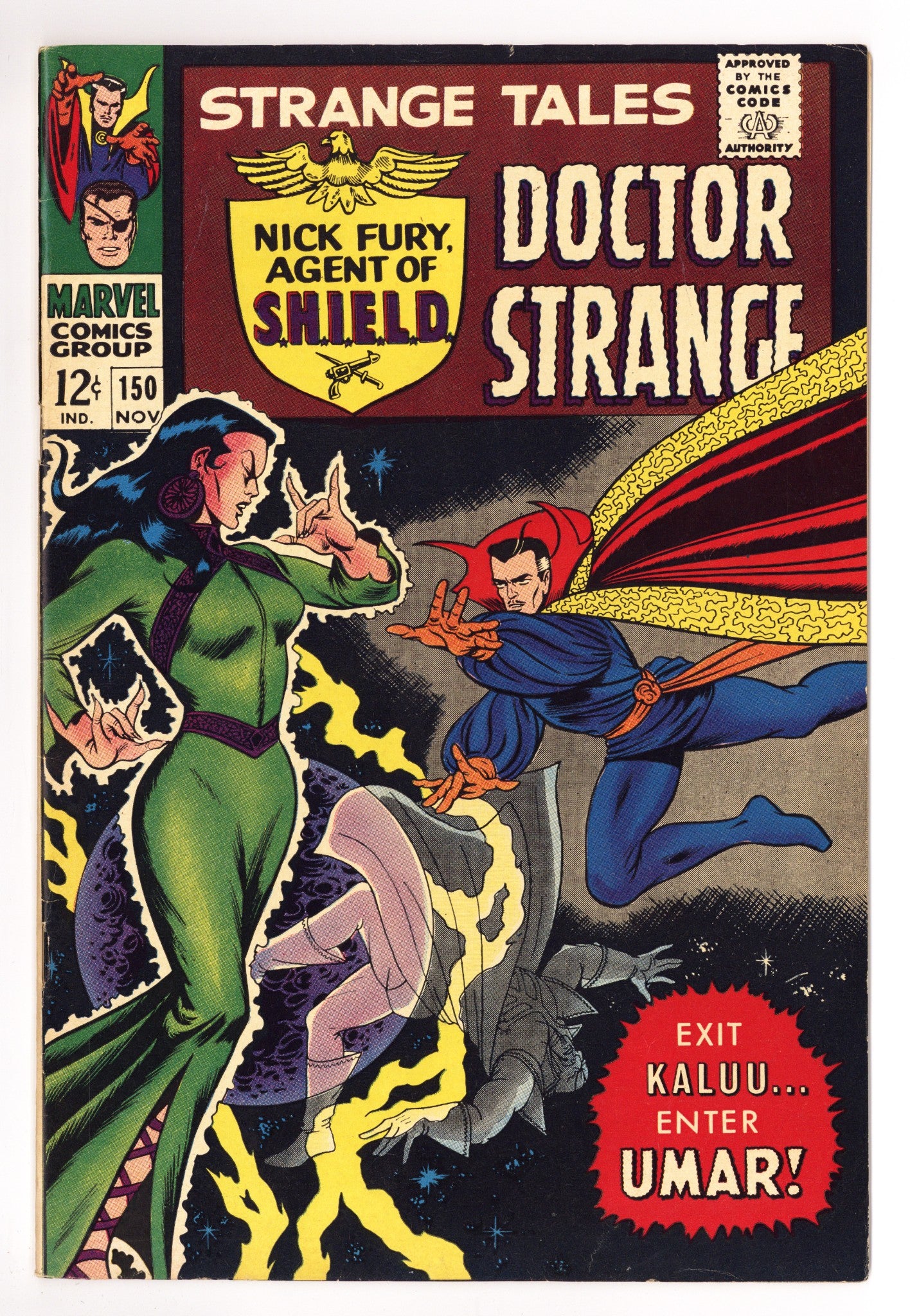 Strange Tales Vol 1 150 VF- (7.5) (1966) 