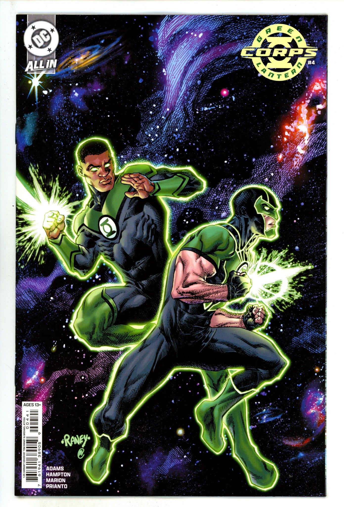 Green Lantern Corps Vol 4 4 Raney Incentive Variant NM+ (2025)