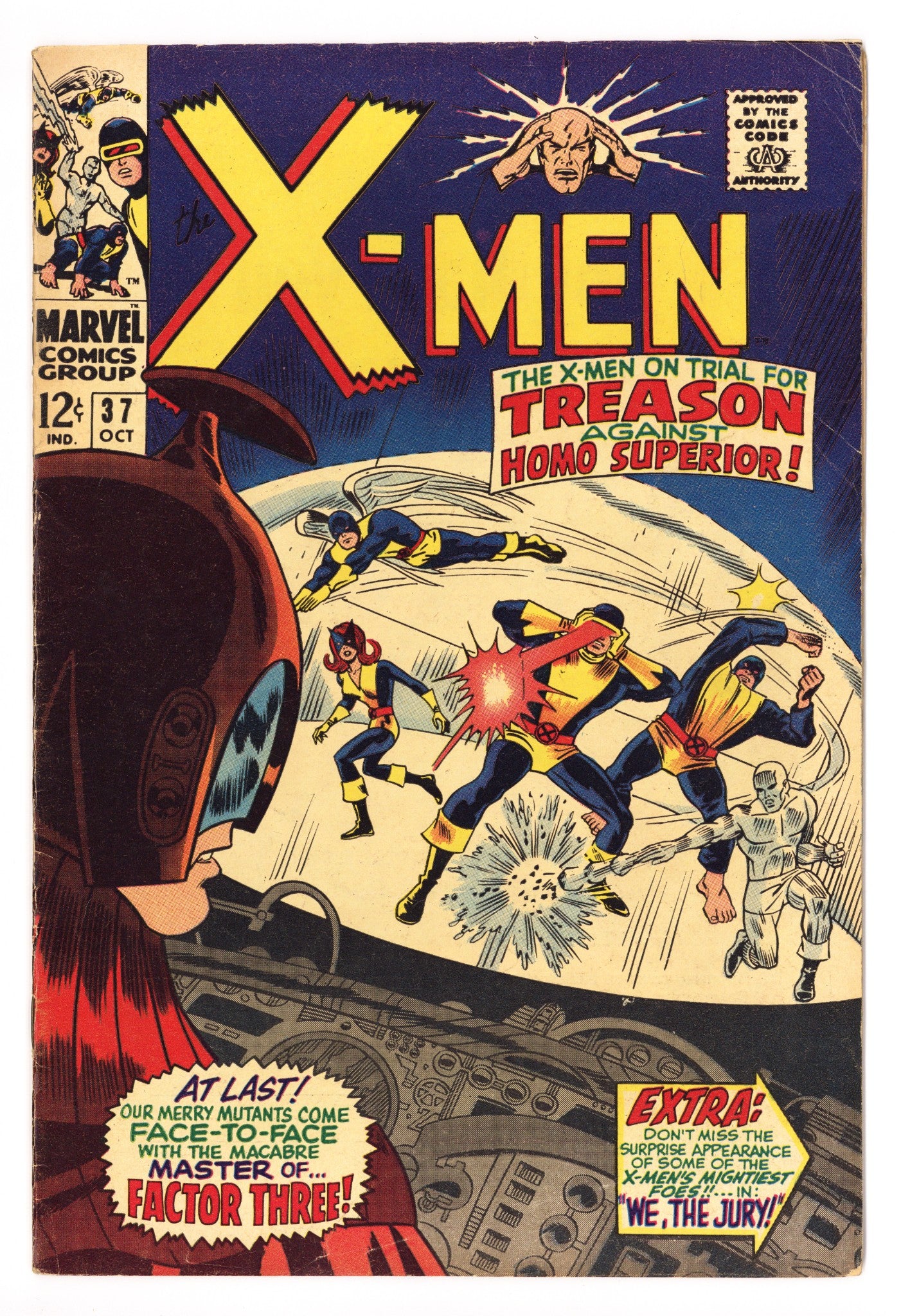 The X-Men Vol 1 37 VG/FN (5.0) (1967) 