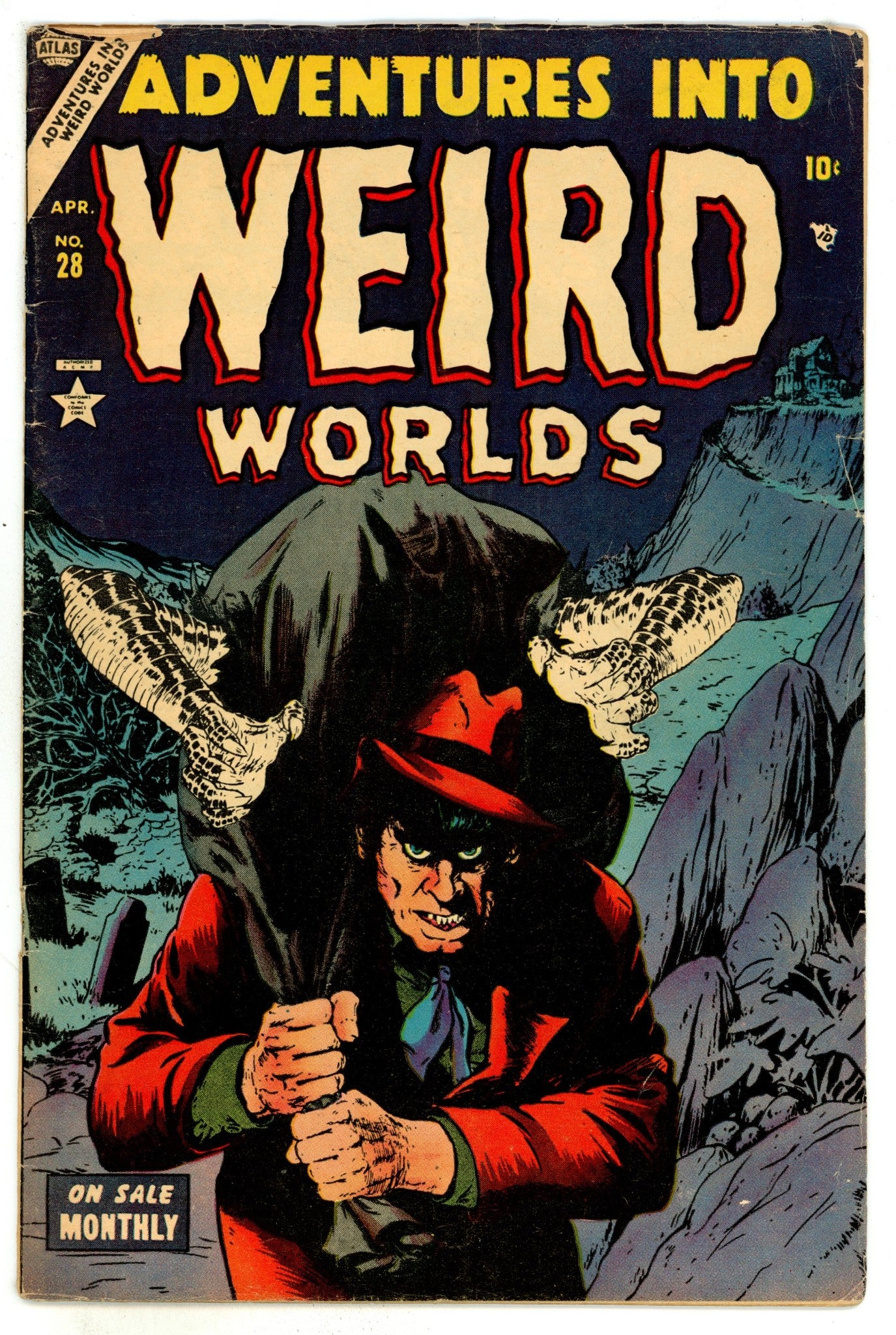 Adventures into Weird Worlds 28 VG/FN (5.0) (1954) 