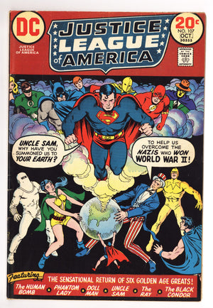 Justice League of America Vol 1 107 VG/FN (5.0) (1973)