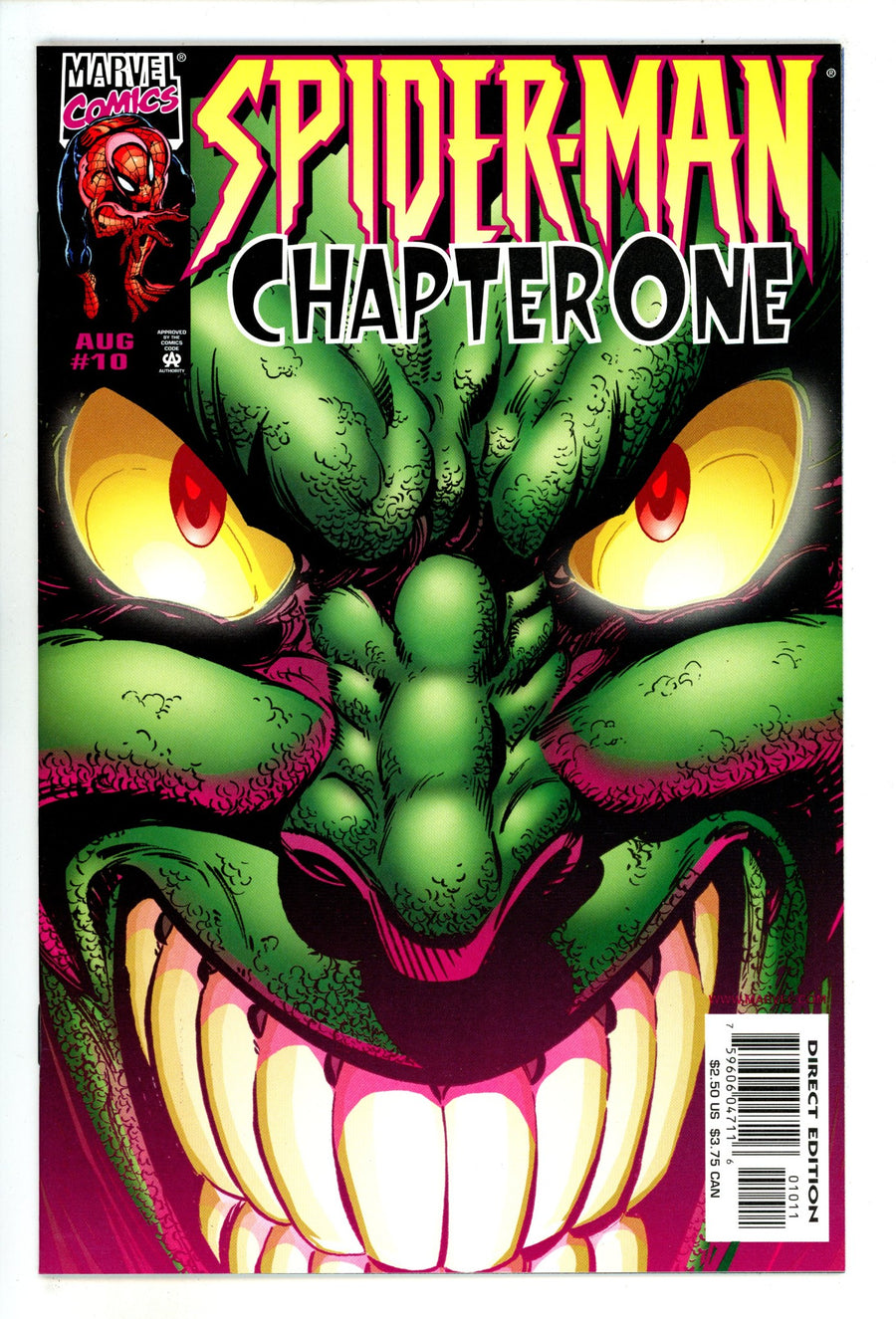 Spider-Man: Chapter One 10 High Grade (1999) 