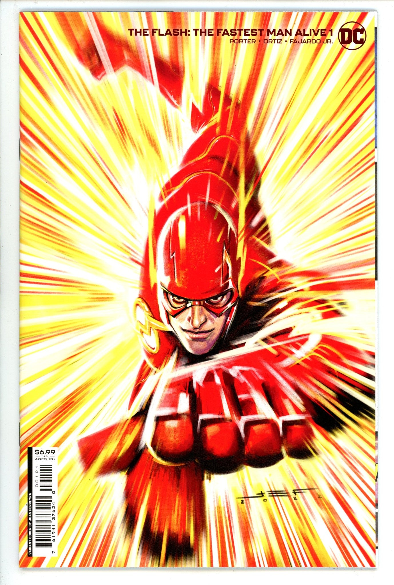 The Flash: The Fastest Man Alive 1 High Grade (2022) Ferreyra Variant 
