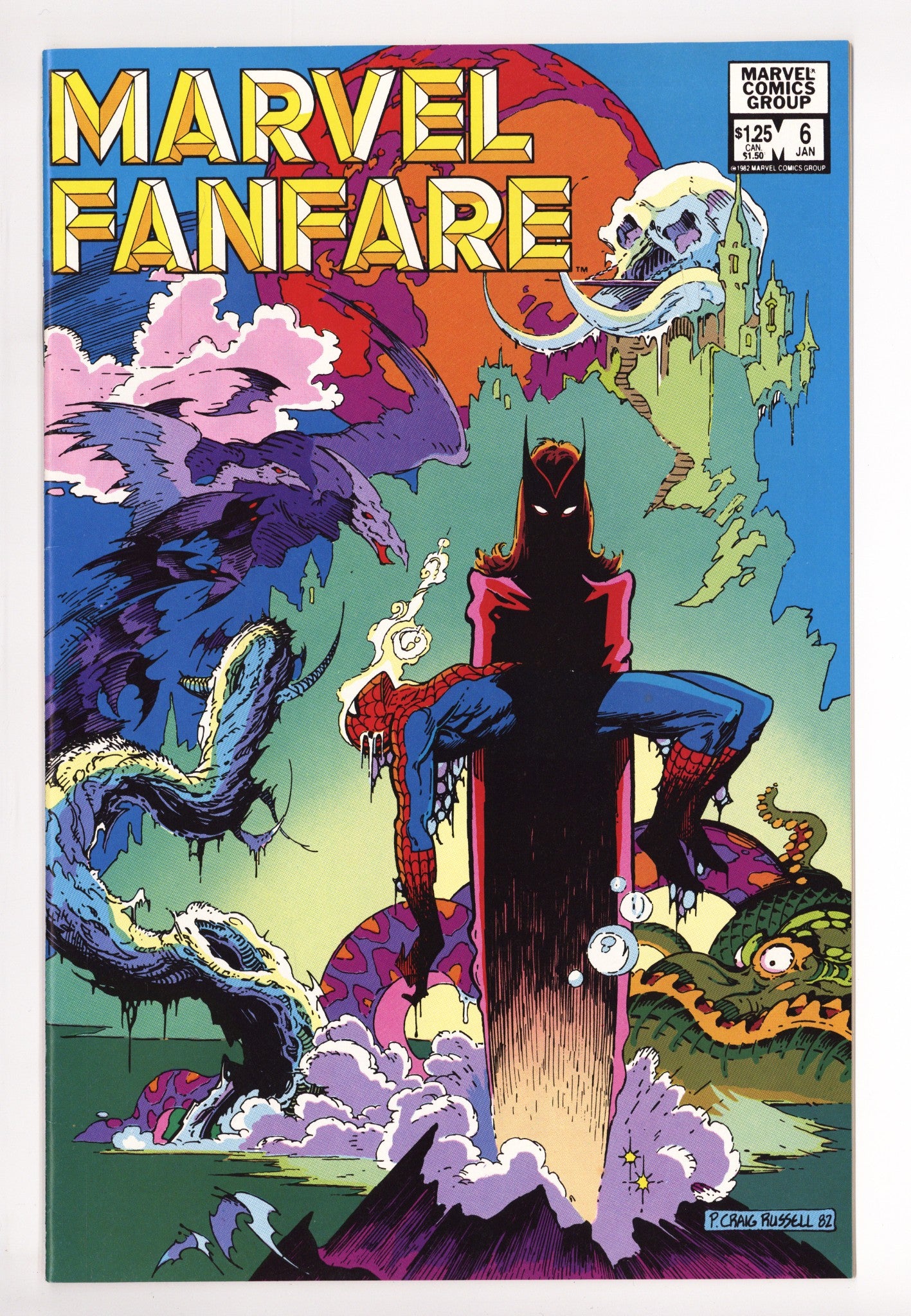 Marvel Fanfare Vol 1 6 Mid Grade (1983) 