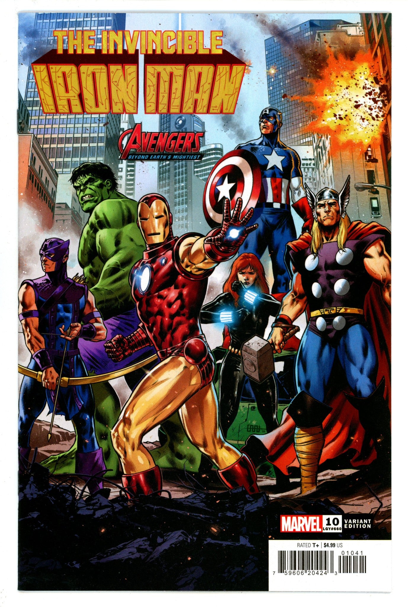 Invincible Iron Man Vol 4 10 (660) High Grade (2023) Cafu Variant 