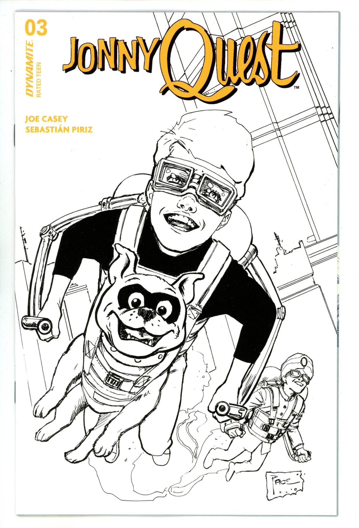 Jonny Quest 3 Pace B&W Incentive Variant (2024)