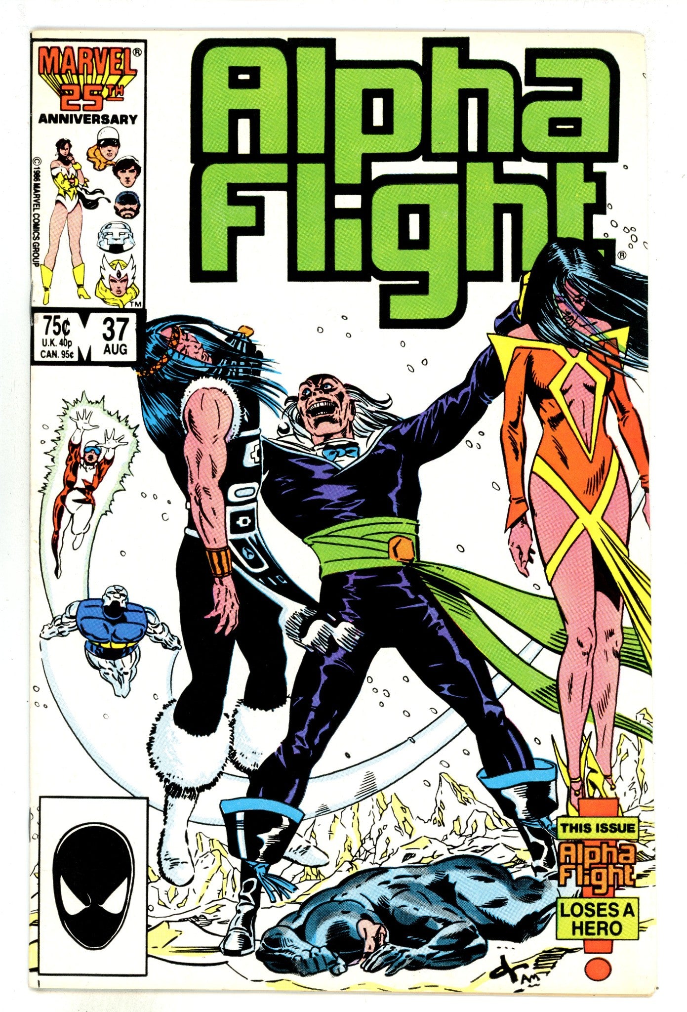 Alpha Flight Vol 1 37 High Grade (1986) 