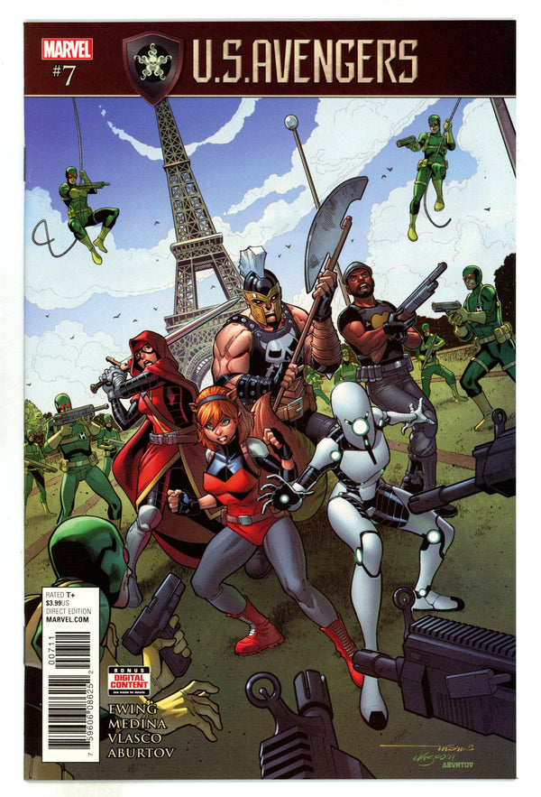 U.S. Avengers 7 High Grade (2017)