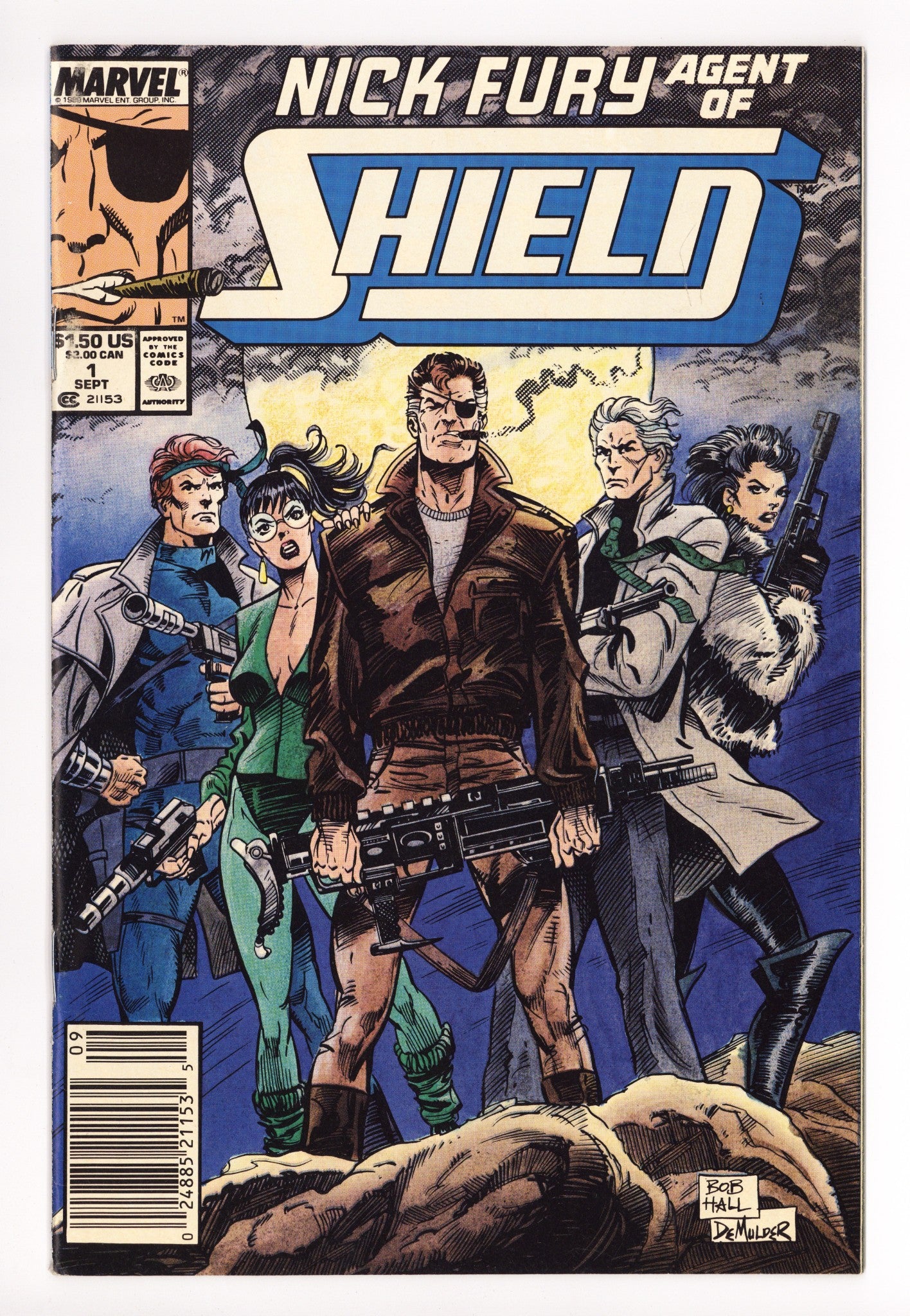 Nick Fury, Agent of S.H.I.E.L.D. Vol 4 1 Mid Grade (1989) 