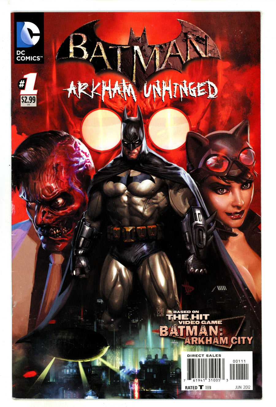 Batman: Arkham Unhinged Vol 2 1 High Grade (2012) 