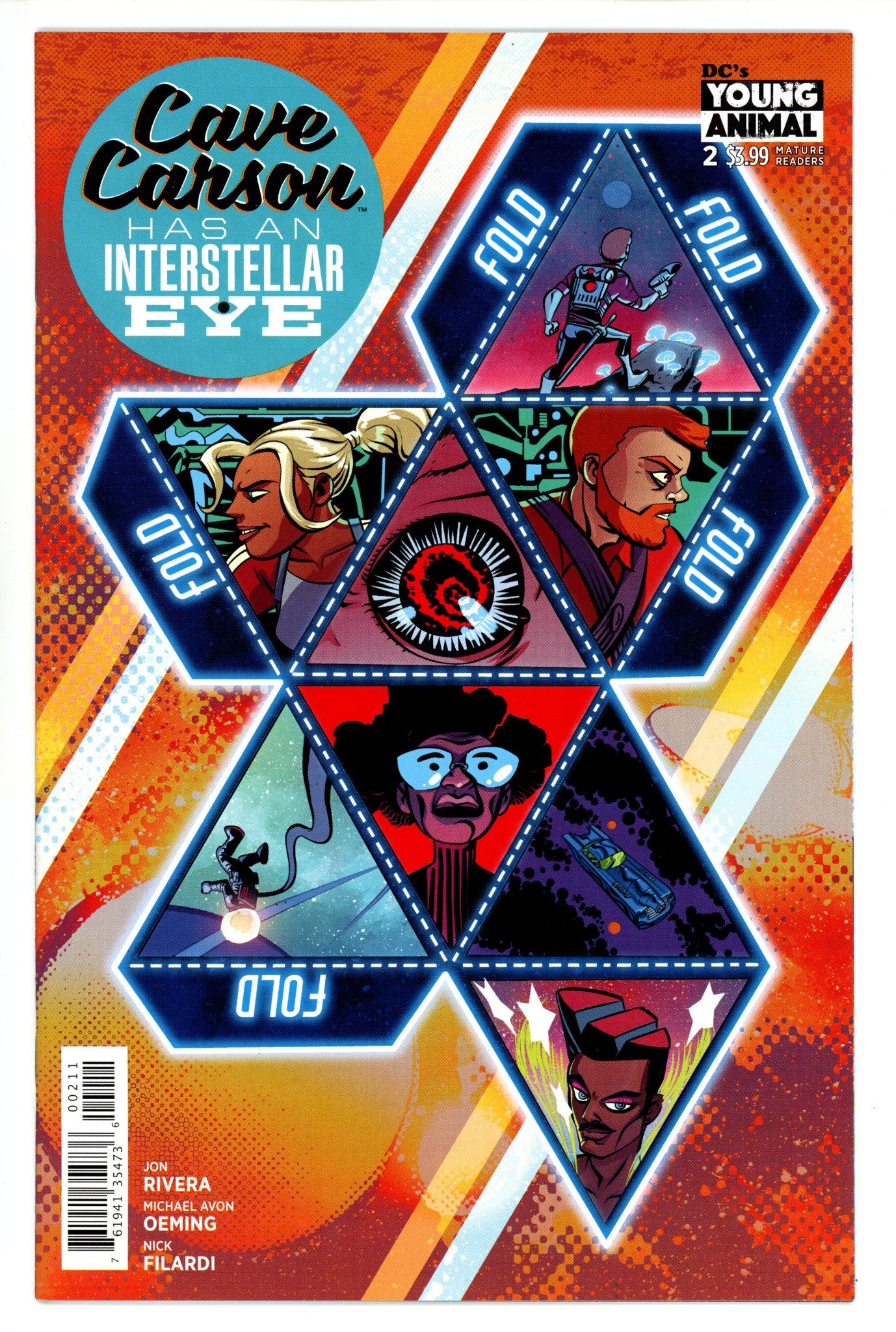 Cave Carson Has an Interstellar Eye 2 High Grade (2018) 