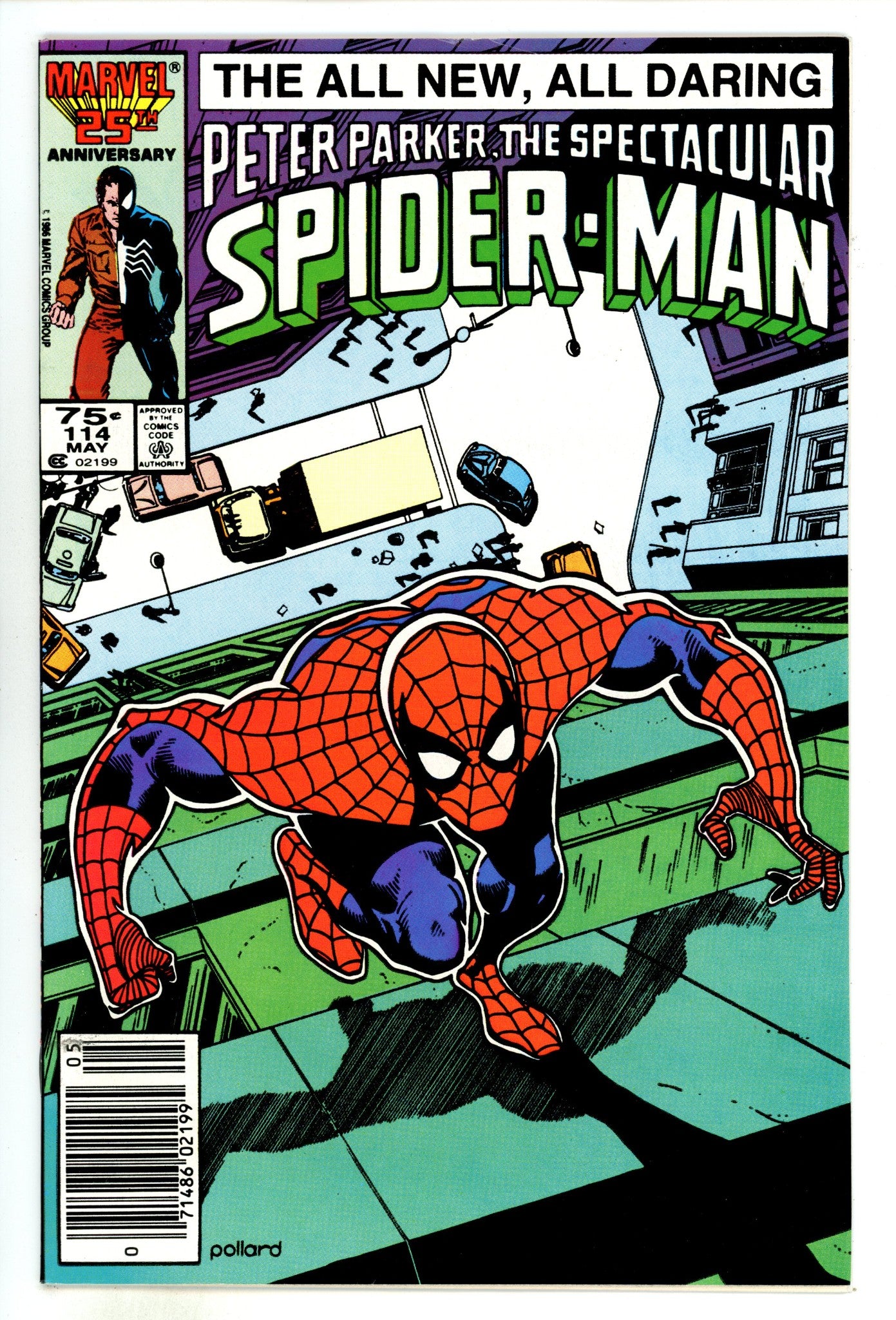 The Spectacular Spider-Man Vol 1 114 Mid Grade (1986) Newsstand 