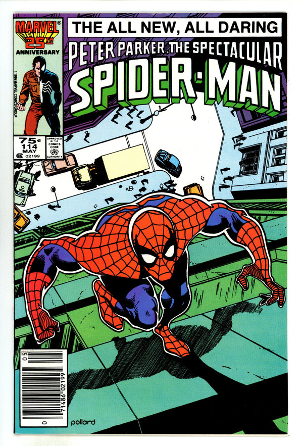 The Spectacular Spider-Man Vol 1 114 Mid Grade (1986) Newsstand