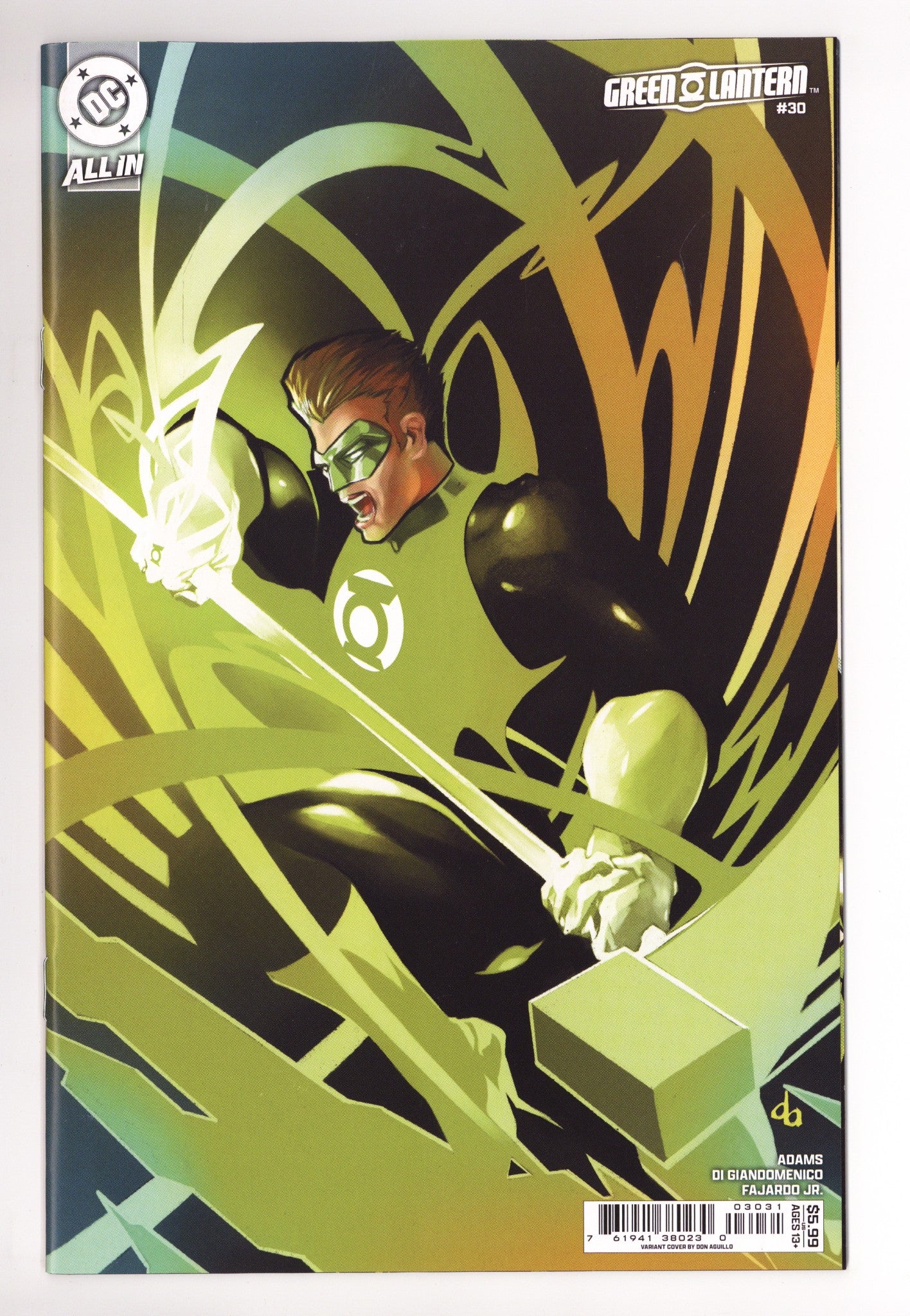Green Lantern 30 Aguillo Variant (2025)
