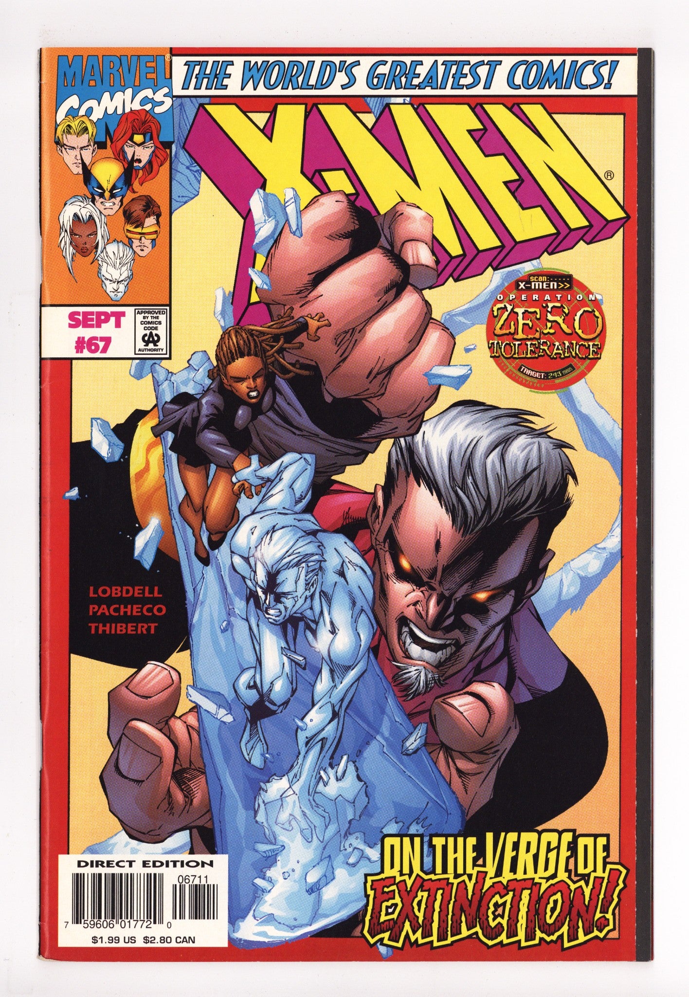 X-Men Vol 1 67 High Grade (1997) 
