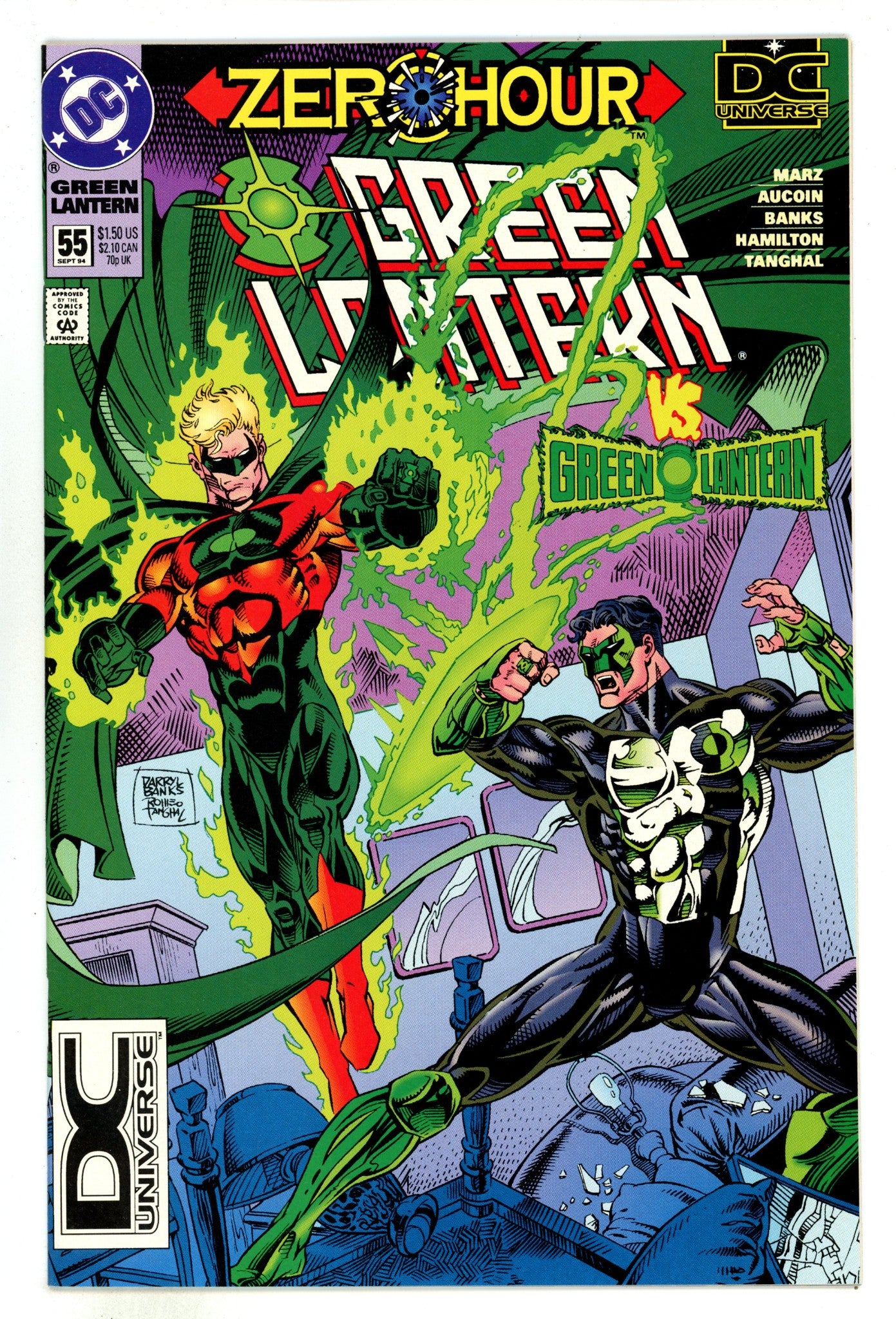Green Lantern Vol 3 55 VF/NM (9.0) (1994) DC Universe Logo 