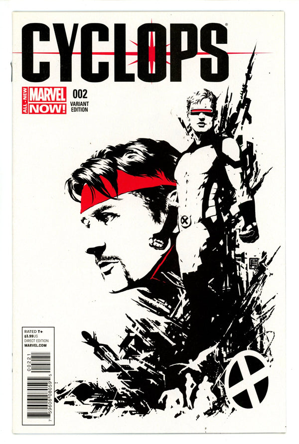 Cyclops Vol 3 2 VF/NM (9.0) (2014) Christopher Incentive Variant