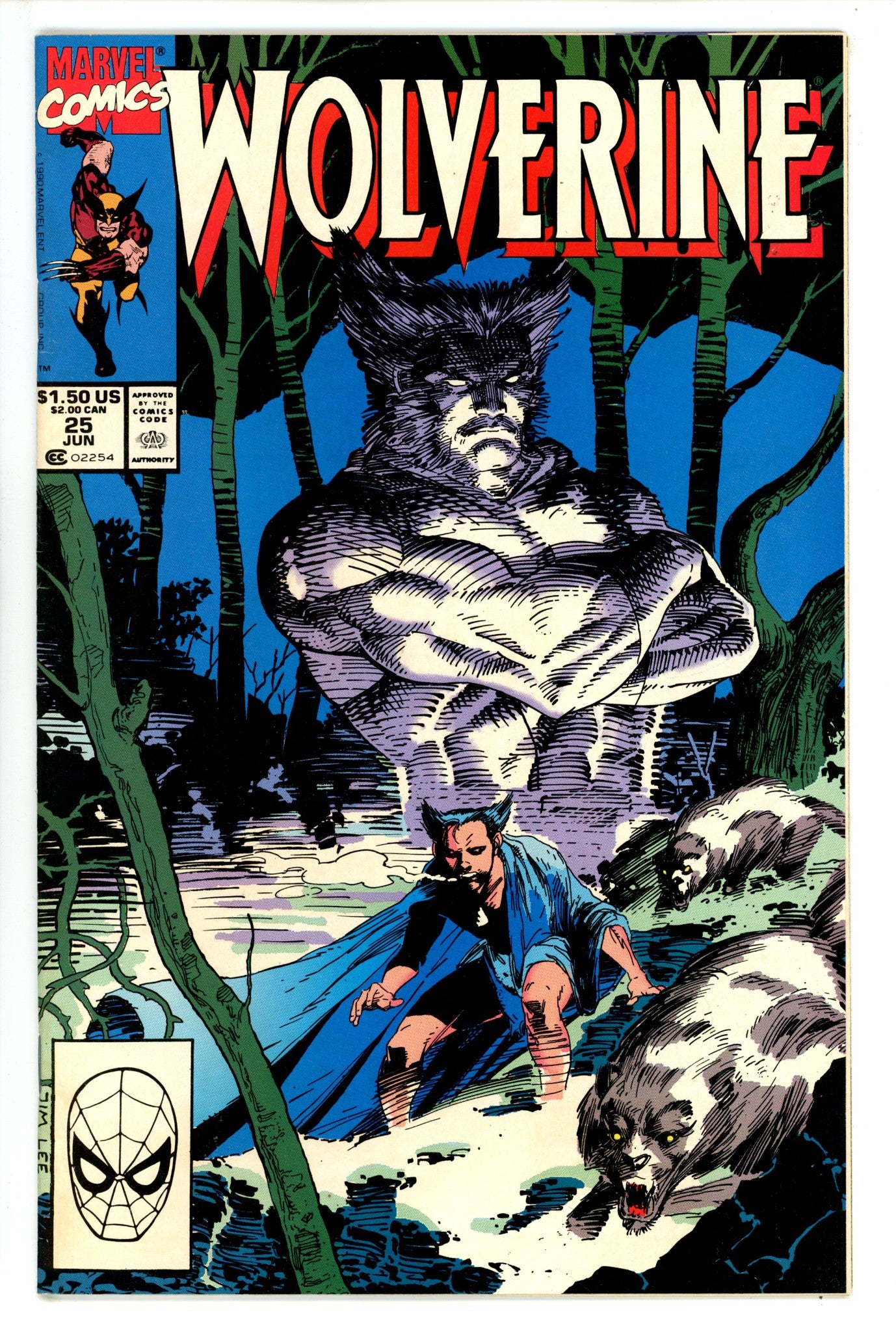 Wolverine Vol 2 25 FN/VF (1990)
