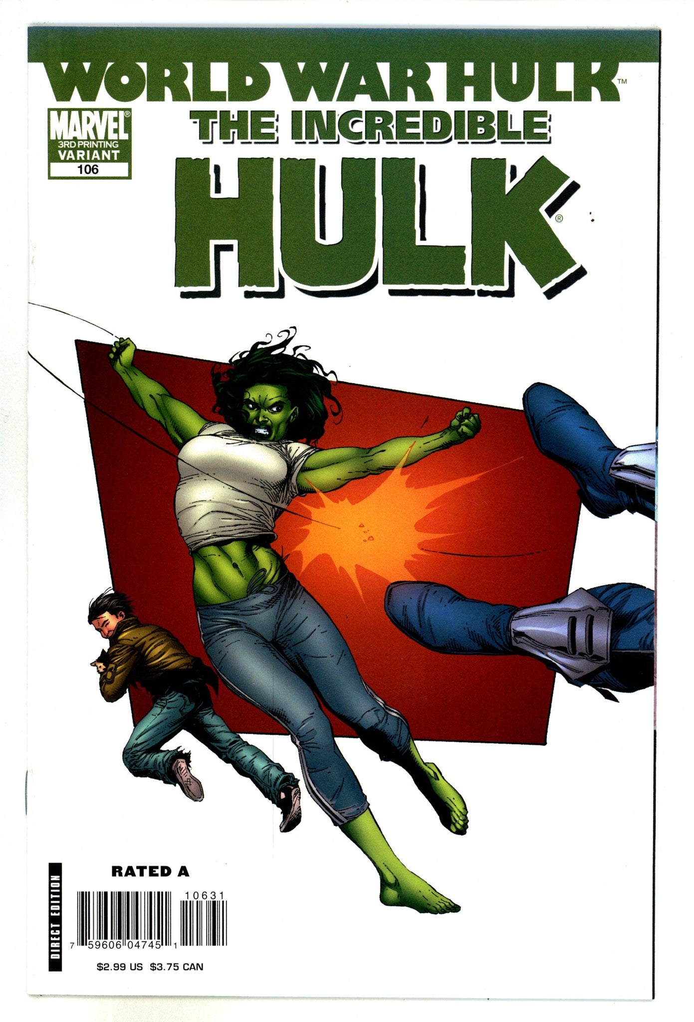 Incredible Hulk Vol 2 106 High Grade (2007) 3rd Print 