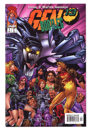 Gen 13 Bootleg 4 VF/NM (9.0) (1997) Signed x2 Cover Walter & Louise Simonson