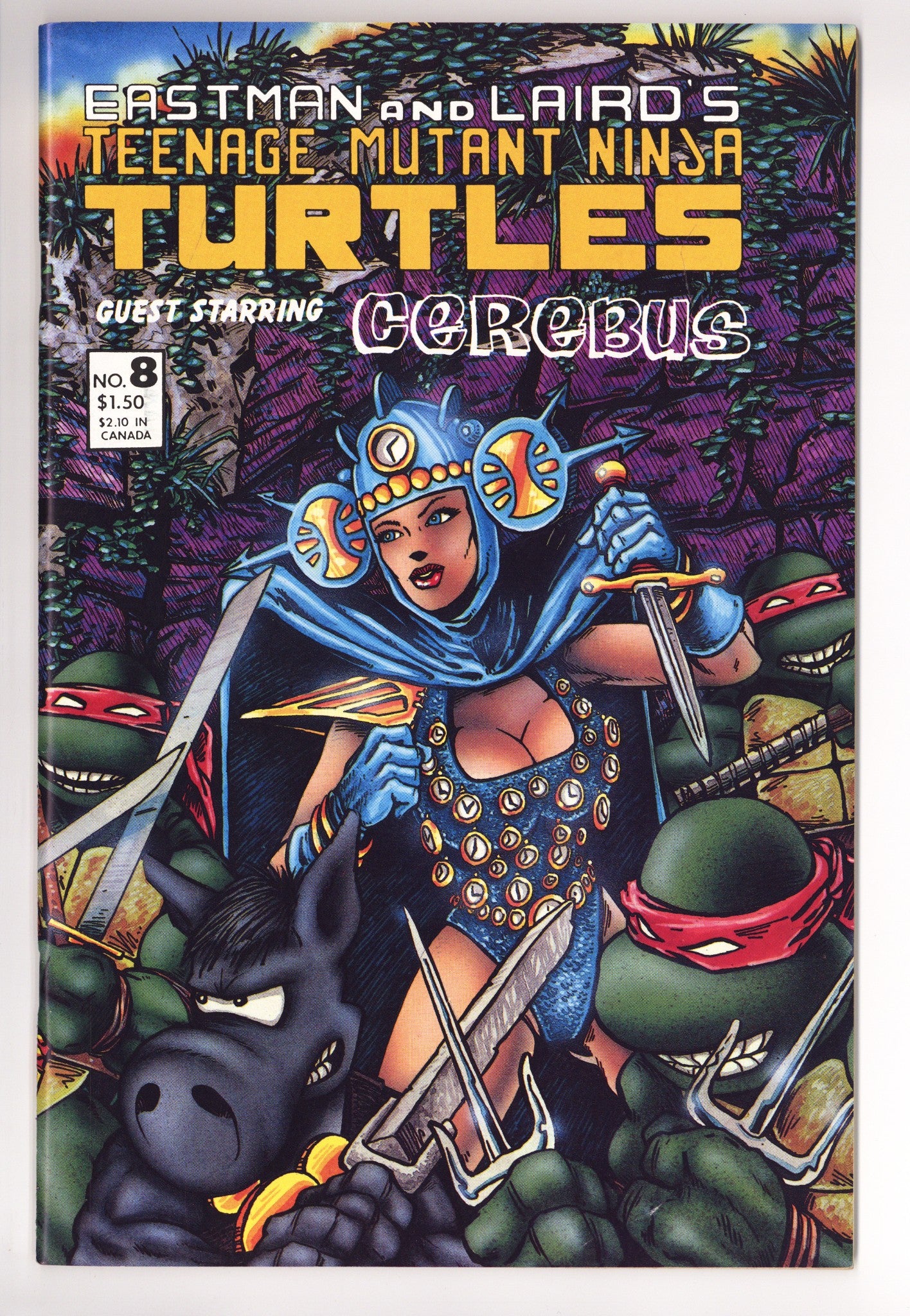 Teenage Mutant Ninja Turtles Vol 1 8 VF (8.0) (1986) 