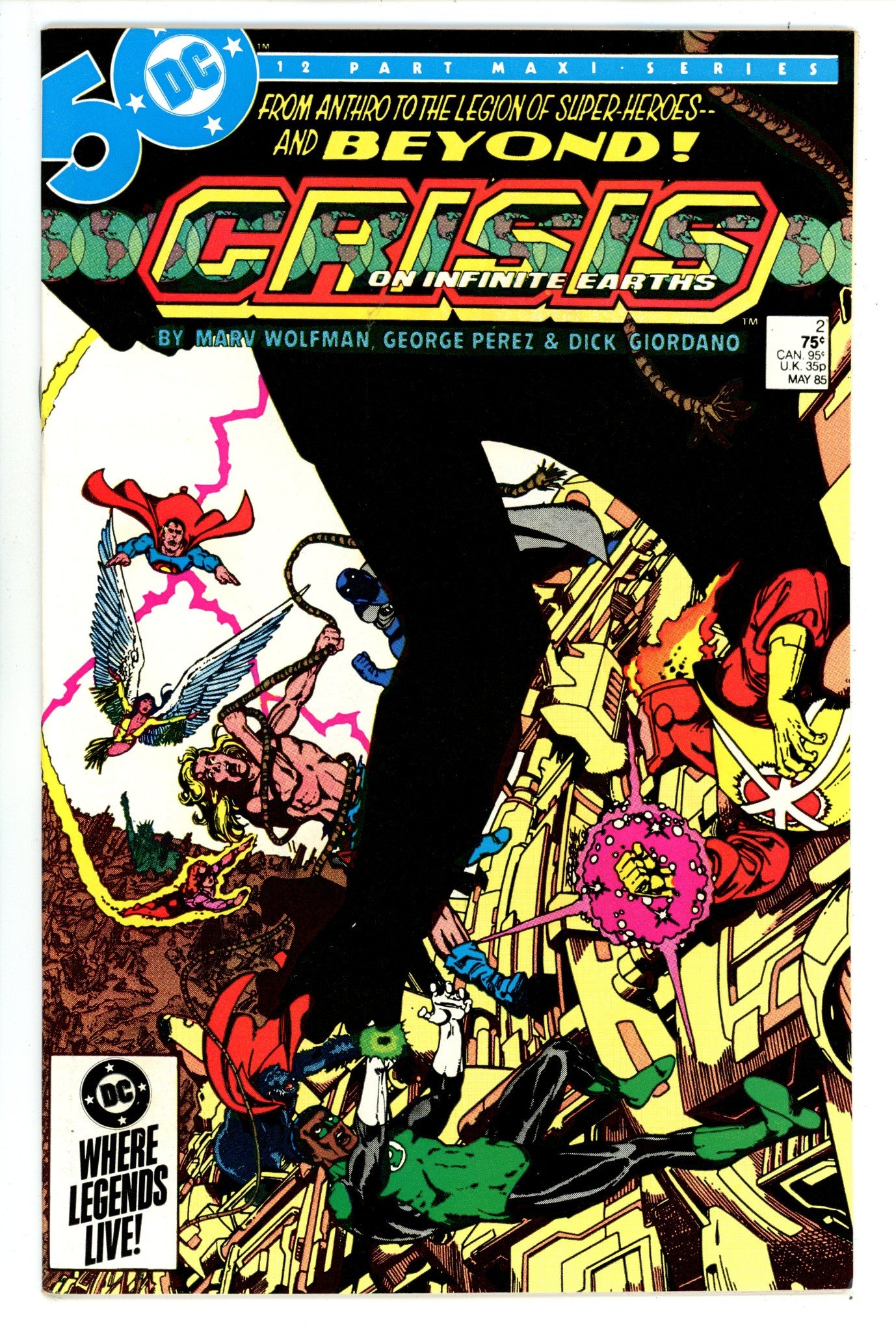 Crisis on Infinite Earths 2 VF+ (8.5) (1985) 