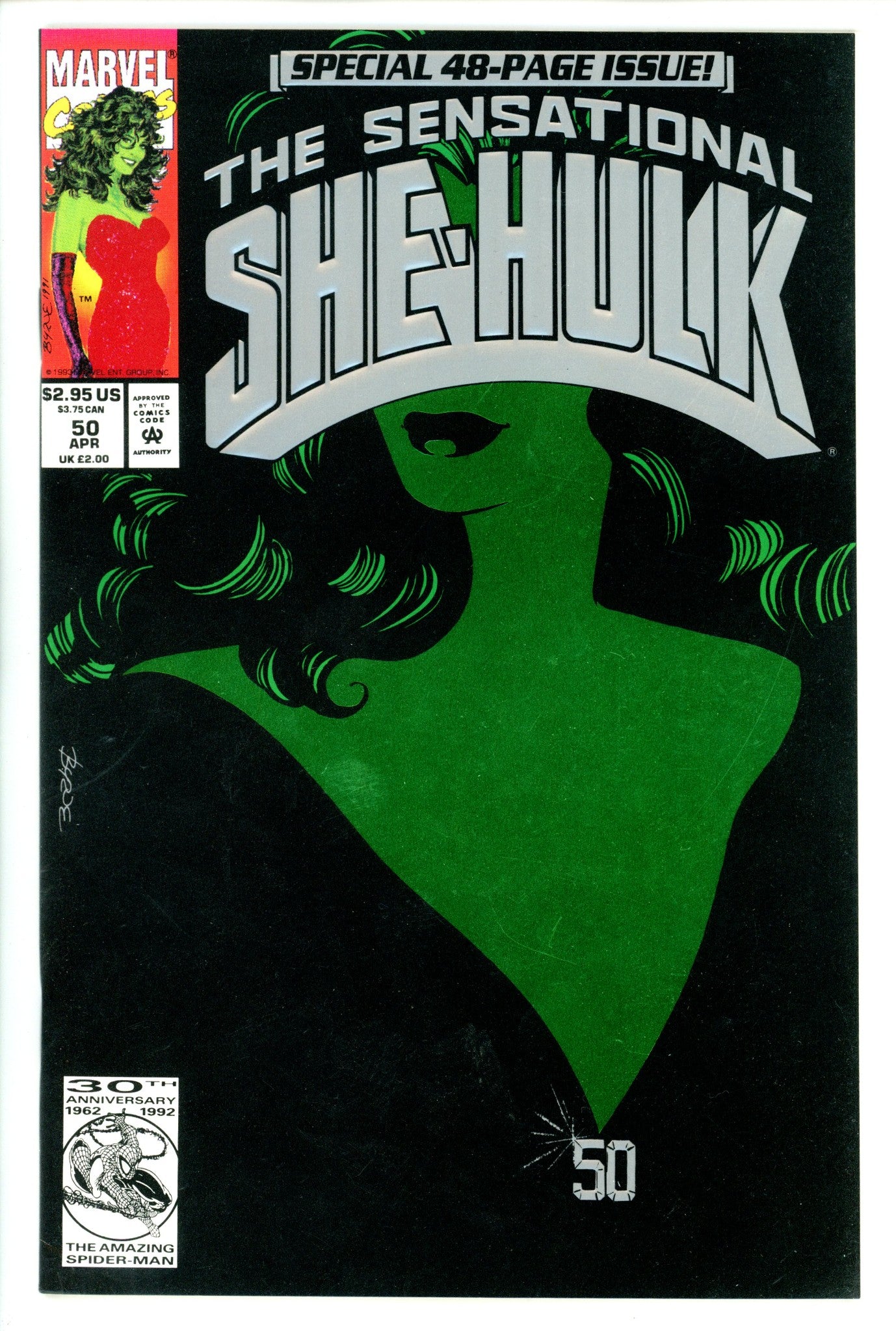 The Sensational She-Hulk 50 VF+ (8.5) (1993) 