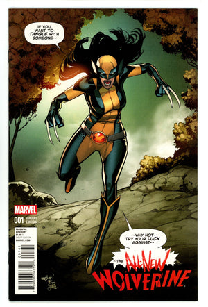 All-New Wolverine 1 NM (9.4) (2016) Marquez Homage Incentive Variant