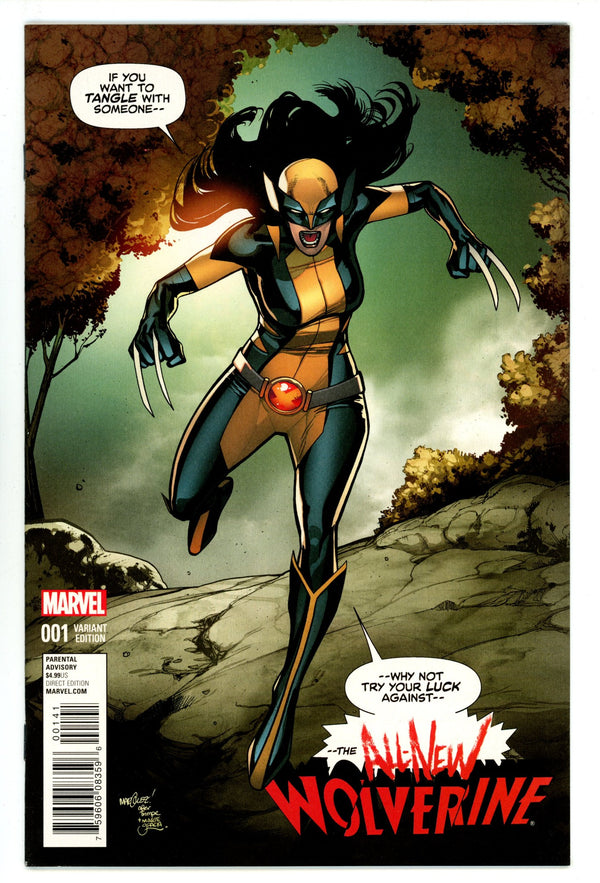 All-New Wolverine 1 NM (9.4) (2016) Marquez Homage Incentive Variant