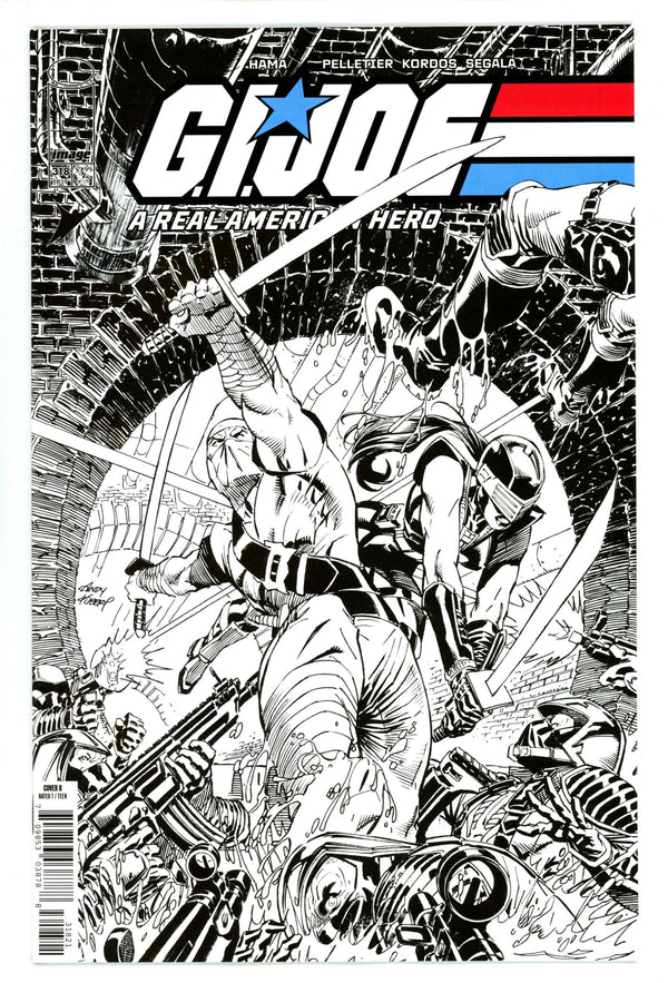 G.I. Joe A Real American Hero 318 Kubert B&W Variant (2025)