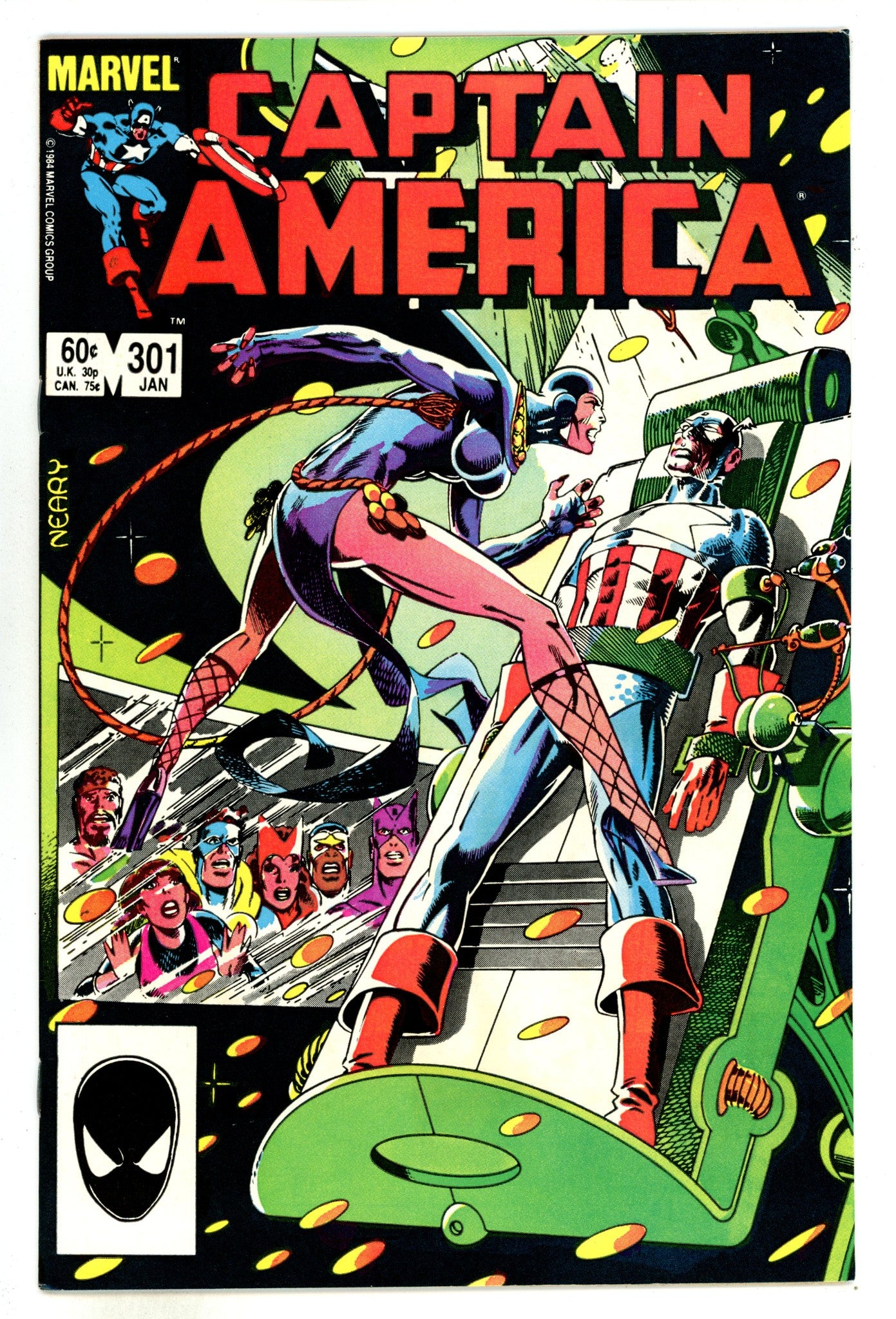 Captain America Vol 1 301 High Grade (1985) 
