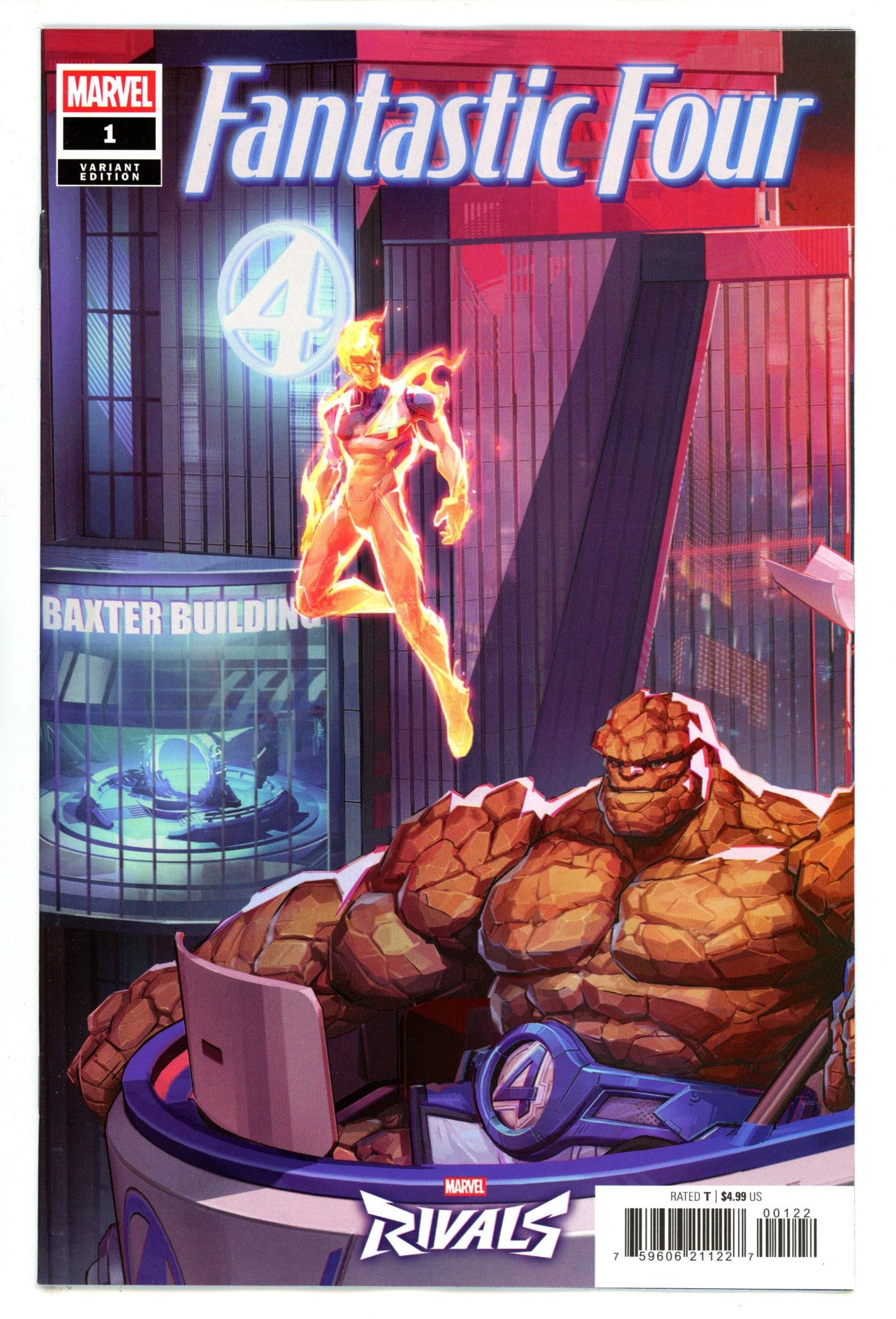 Fantastic Four Vol 8 1 Games Connecting Variant (2025)