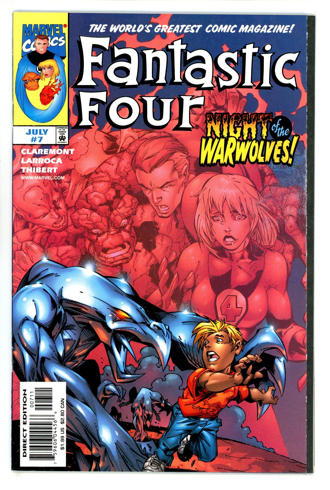 Fantastic Four Vol 3 7 High Grade (1998) 