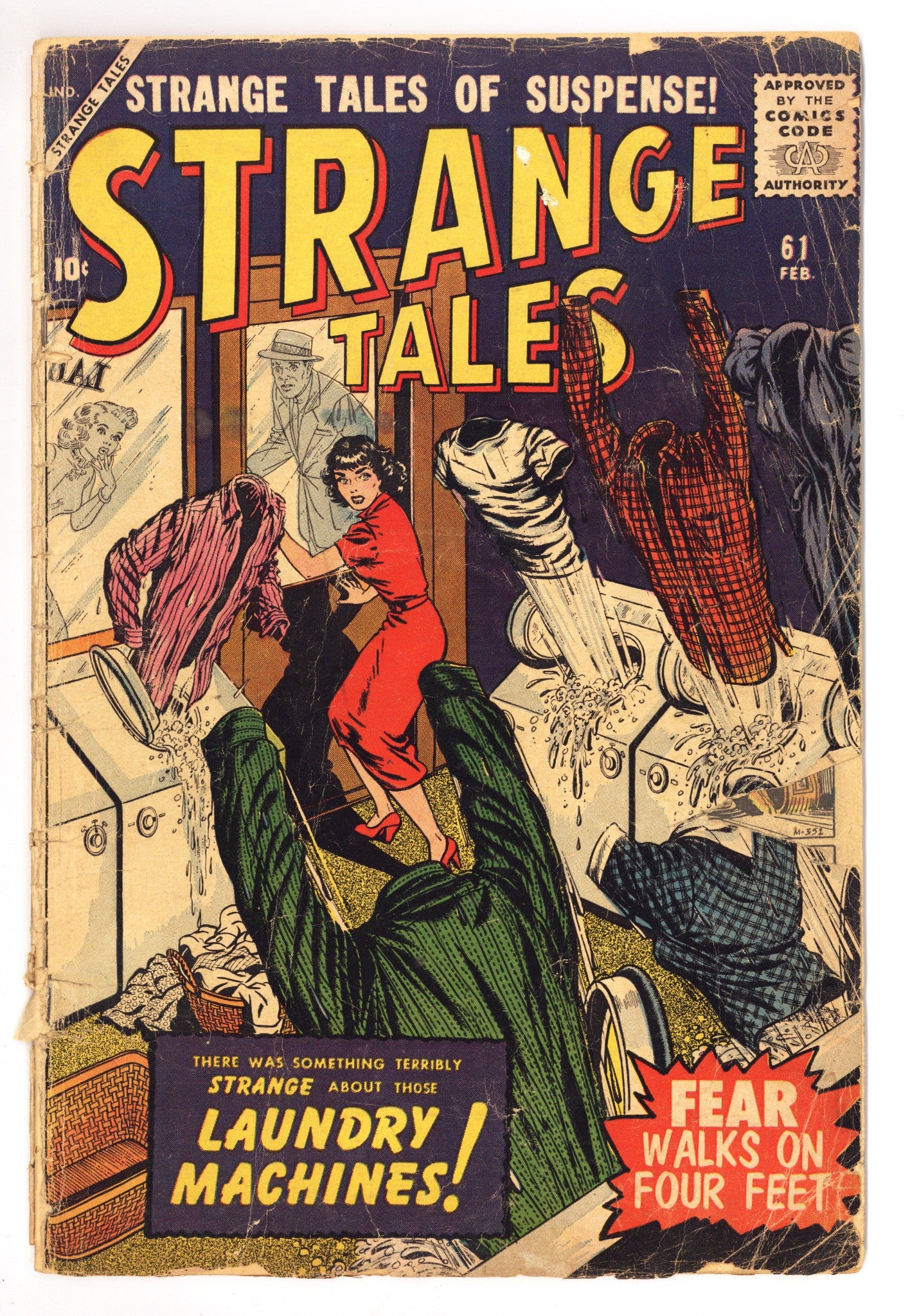 Strange Tales Vol 1 61 PR (0.5) (1958) 