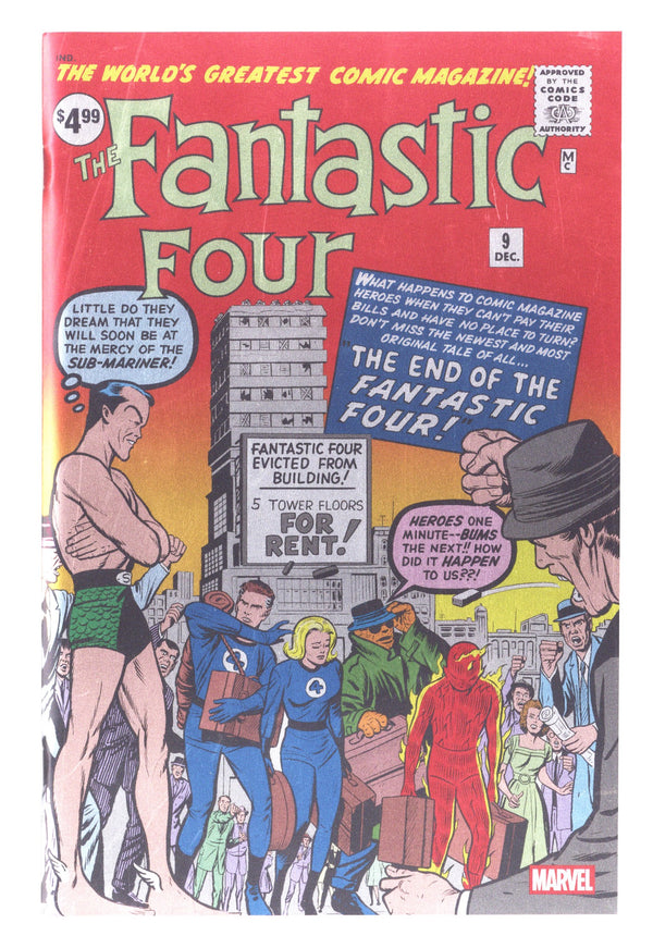 Fantastic Four Vol 1 9 Kirby Foil Variant (2025)