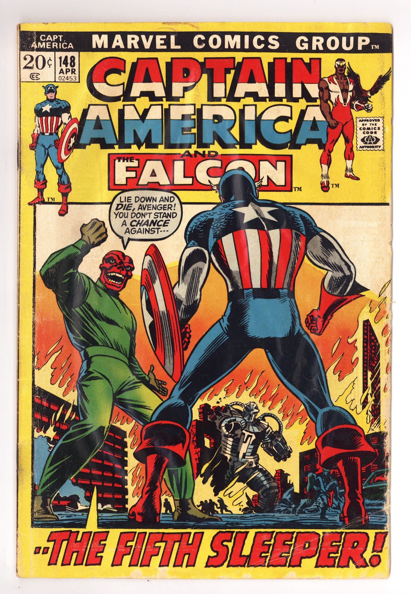 Captain America Vol 1 148 GD (2.0) (1972) 