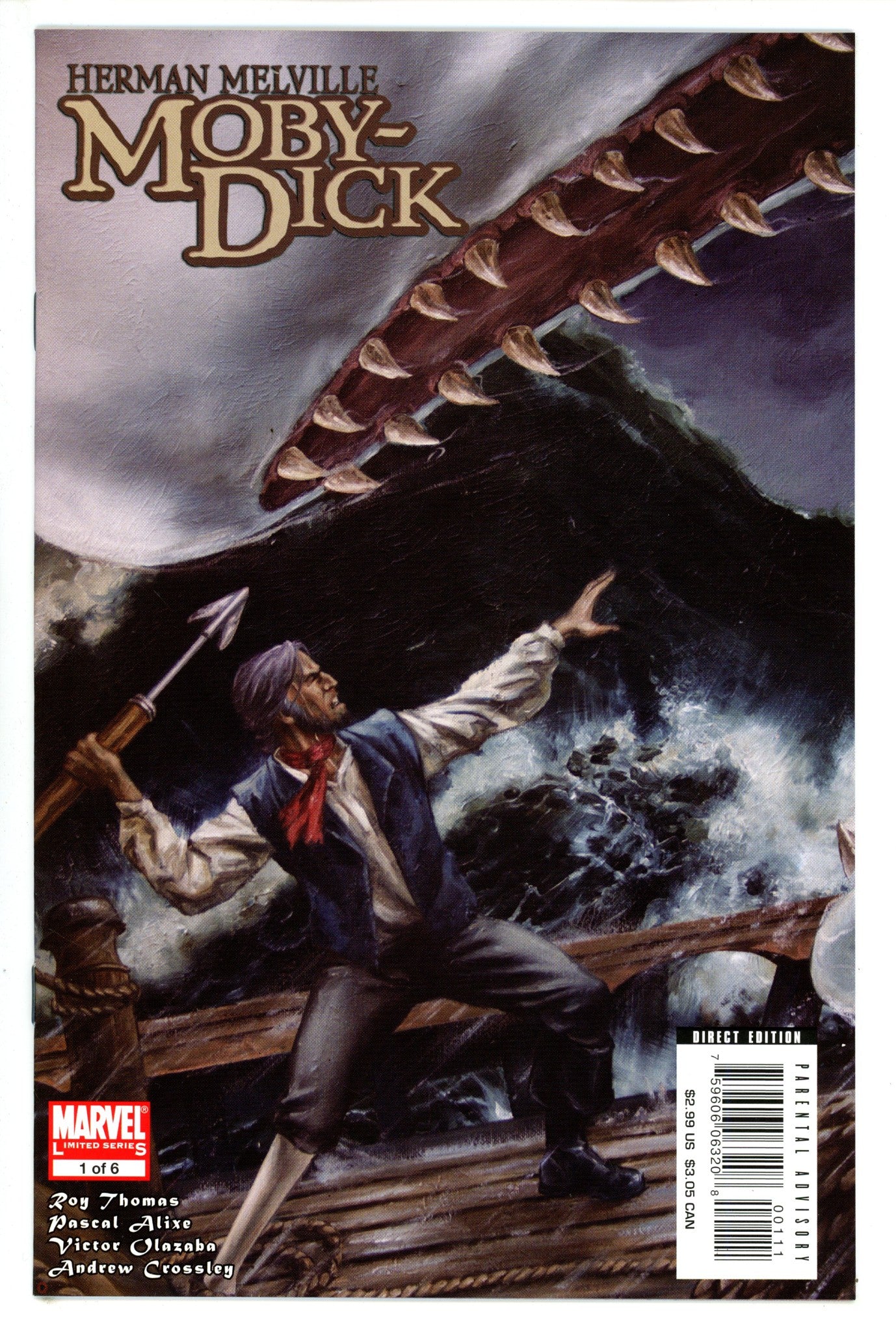 Marvel Illustrated: Moby Dick 1 High Grade (2008)