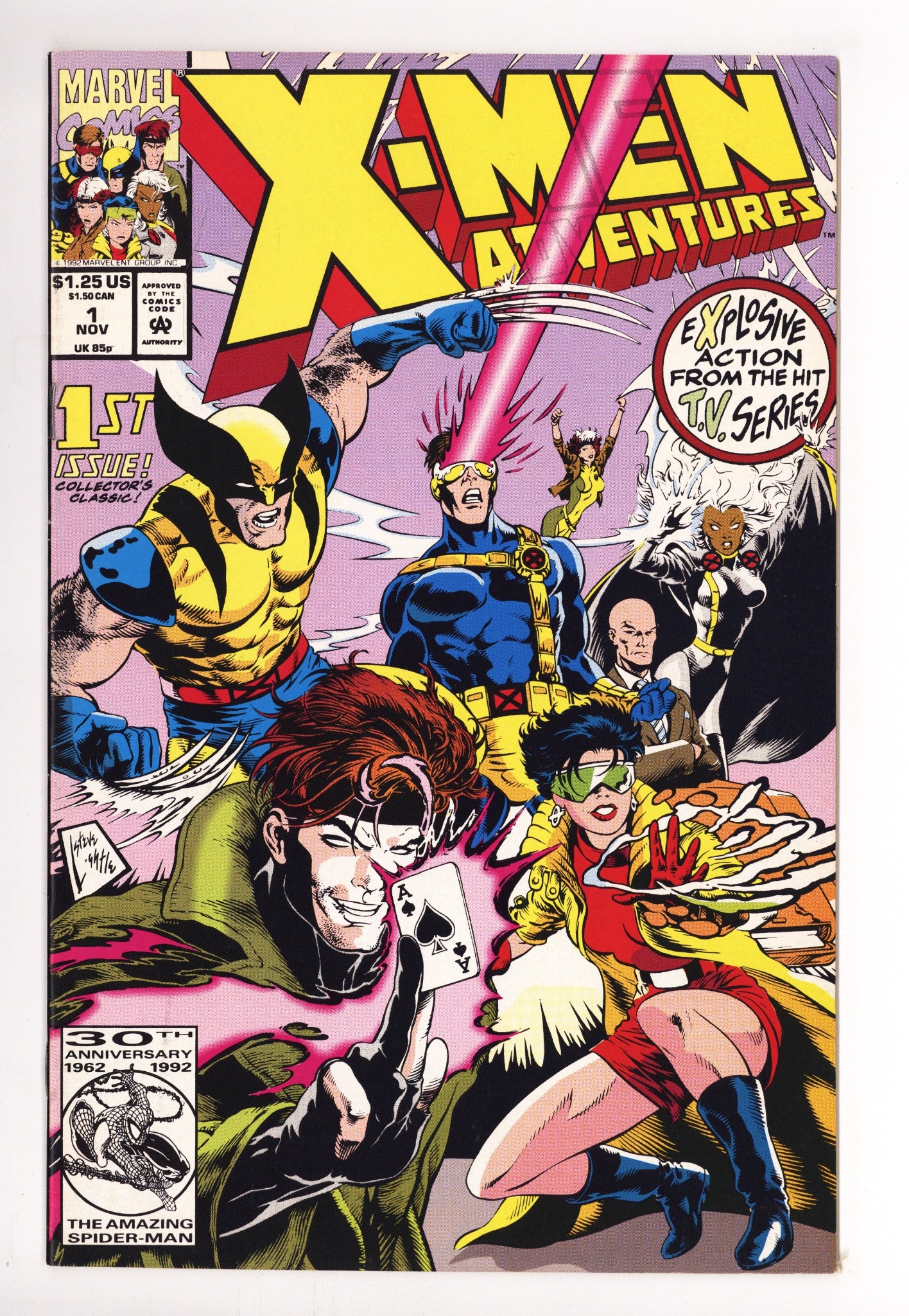 X-Men Adventures Vol 1 1 Mid Grade (1992) 