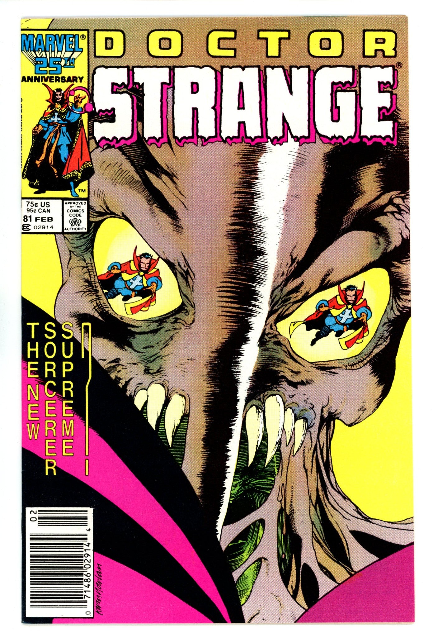 Doctor Strange Vol 2 81 VF/NM (9.0) (1987) Newsstand 