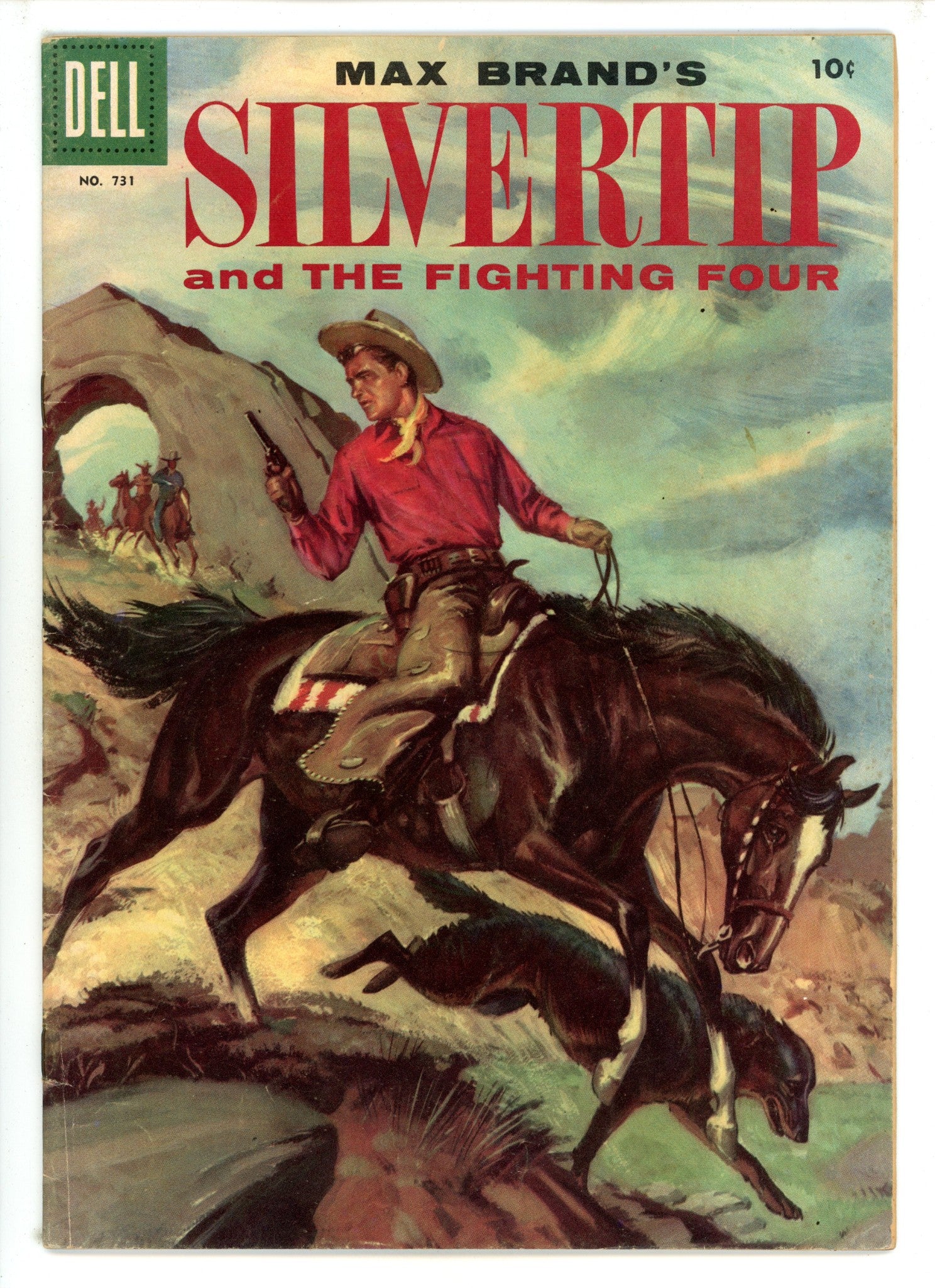 Four Color Vol 2 731 VG+ (4.5) Ad Back Cover (1956) 