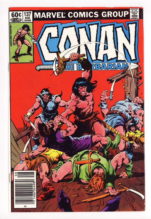 Conan the Barbarian Vol 1 137 Mid Grade (1982) Newsstand
